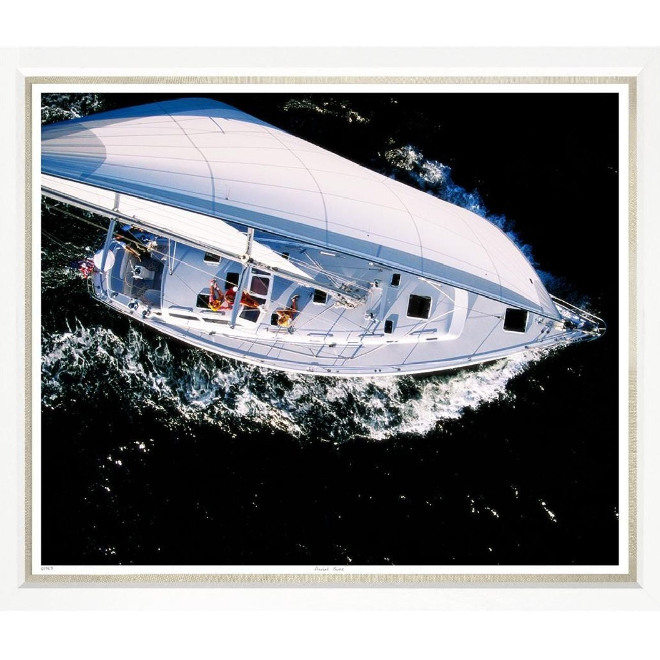Luxury Yacht Aerial View - Stunning High-Quality Yacht Photography for Travel & Nautical Enthusiasts | Perfect for Wall Art, Social Media, and Marine-Themed Decor