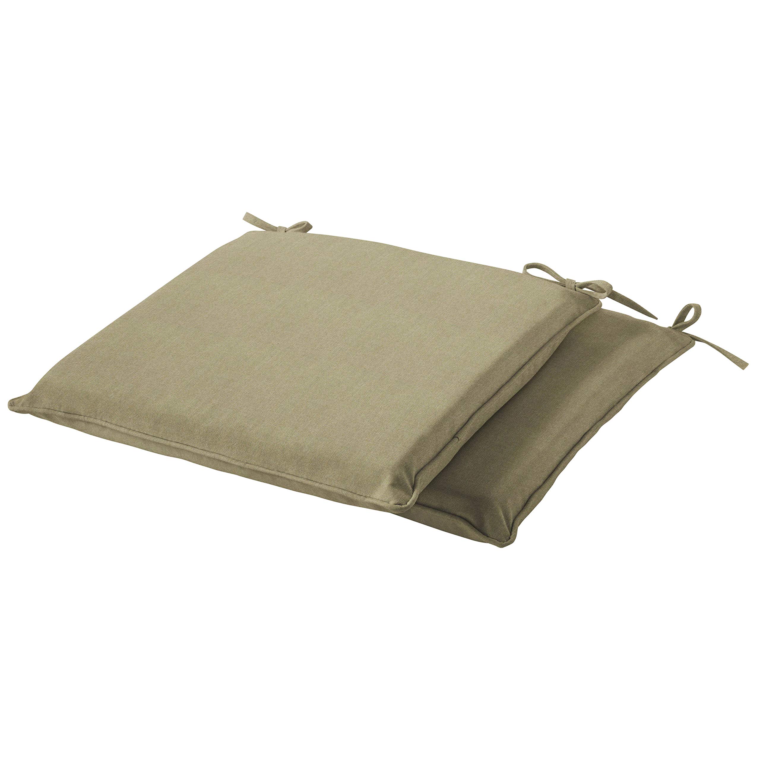 Sorra Home Beige Chair Cushion Set - Soft Seat Pads for Dining Chairs, Office Chairs & Home Decor - 4-Piece Set for Comfort & Style