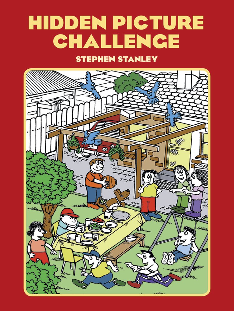 Hidden Picture Challenge Book for Kids - Fun Dover Children's Activity Book with Seek & Find Games | Perfect for Travel, Rainy Days & Family Bonding