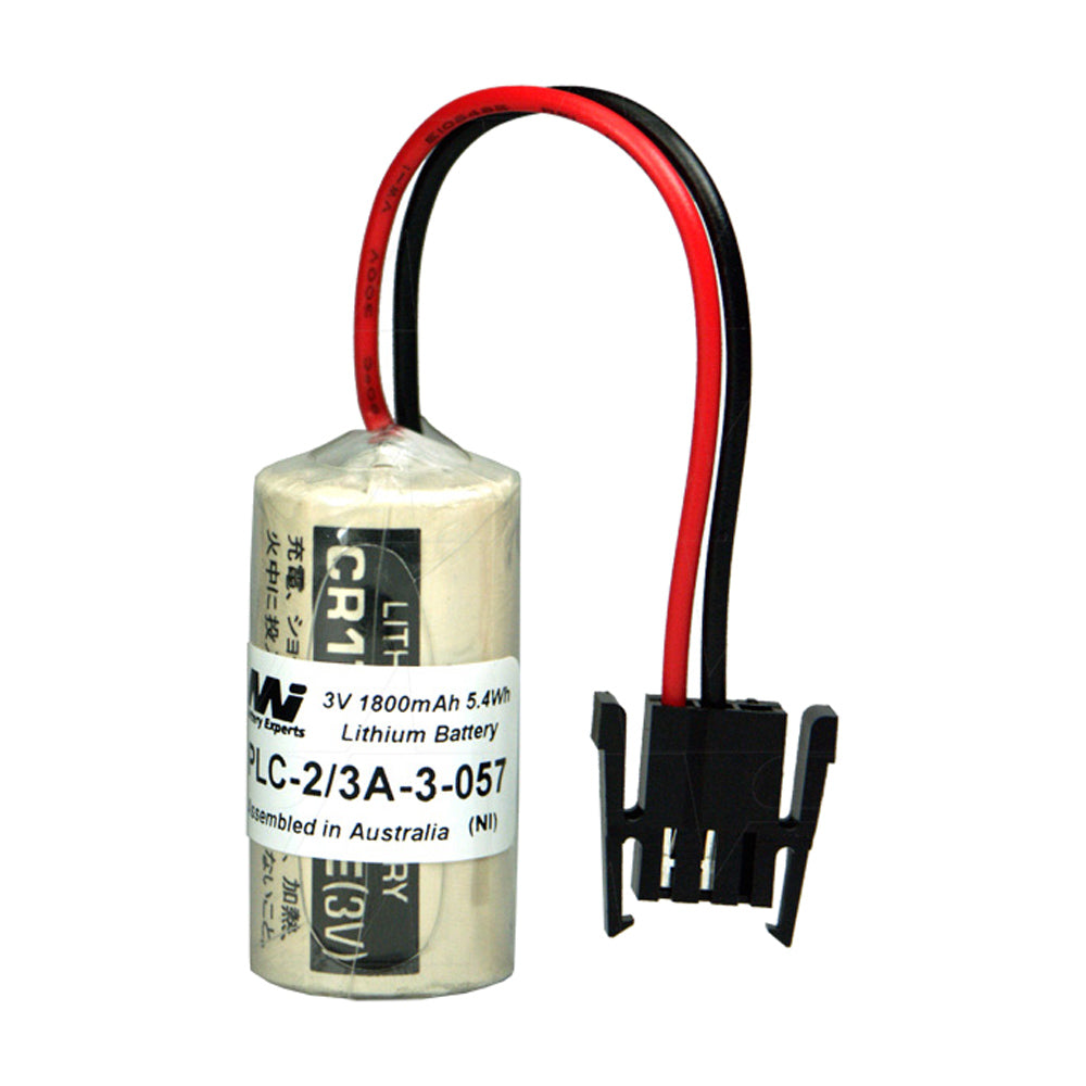 3V 1800mAh Rechargeable Lithium Battery for PLC CNC Machines - Long-Lasting Power Supply for Industrial Automation & Control Systems