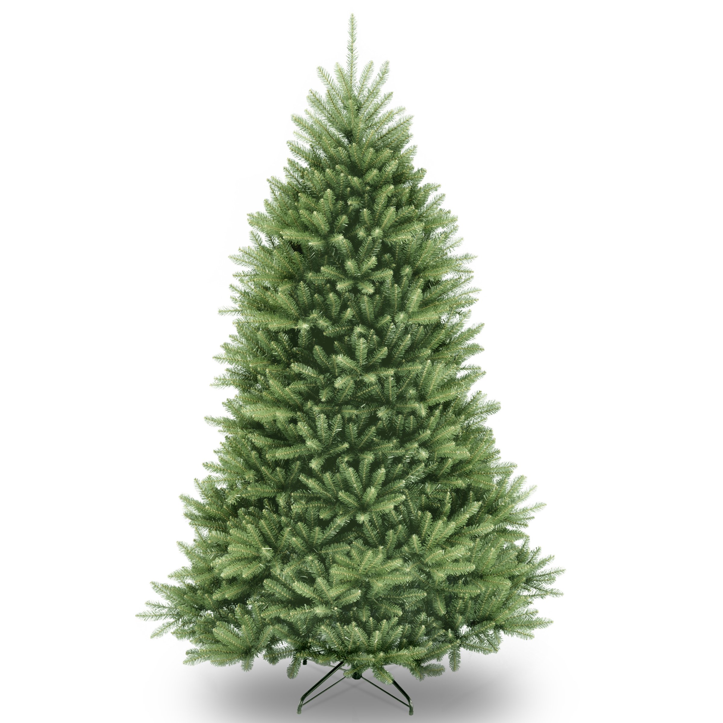 National Tree Company 6ft Dunhill Fir Artificial Christmas Tree with Stand - Full Green Holiday Decor for Home, Office & Party