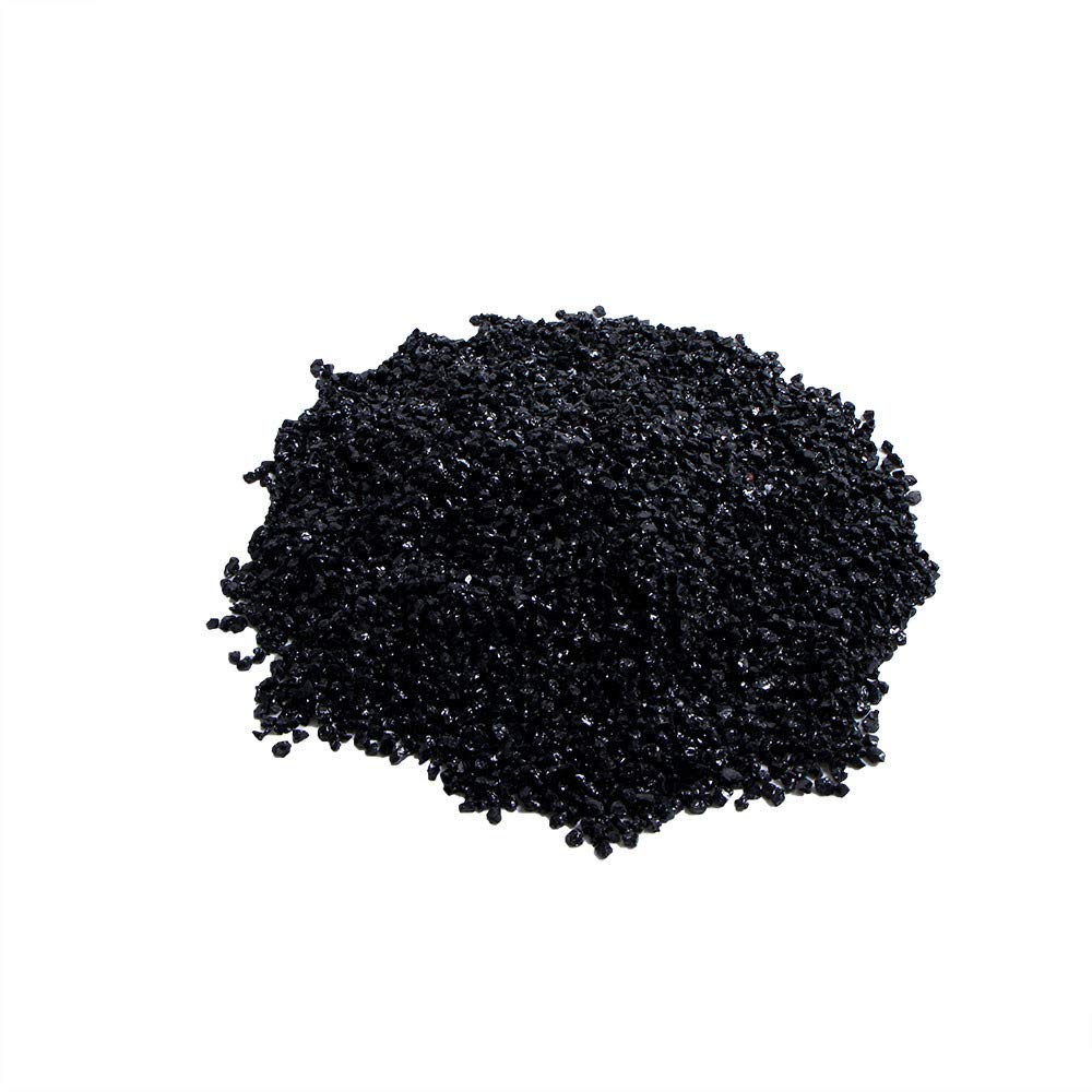 Black Tourmaline Tumbled Chips - Natural Crushed Stone for Reiki Healing, Crystal Jewelry Making & Gold Watch Decor | Perfect for Boys Age 13-15 | Spiritual Protection & Fashion Accessory