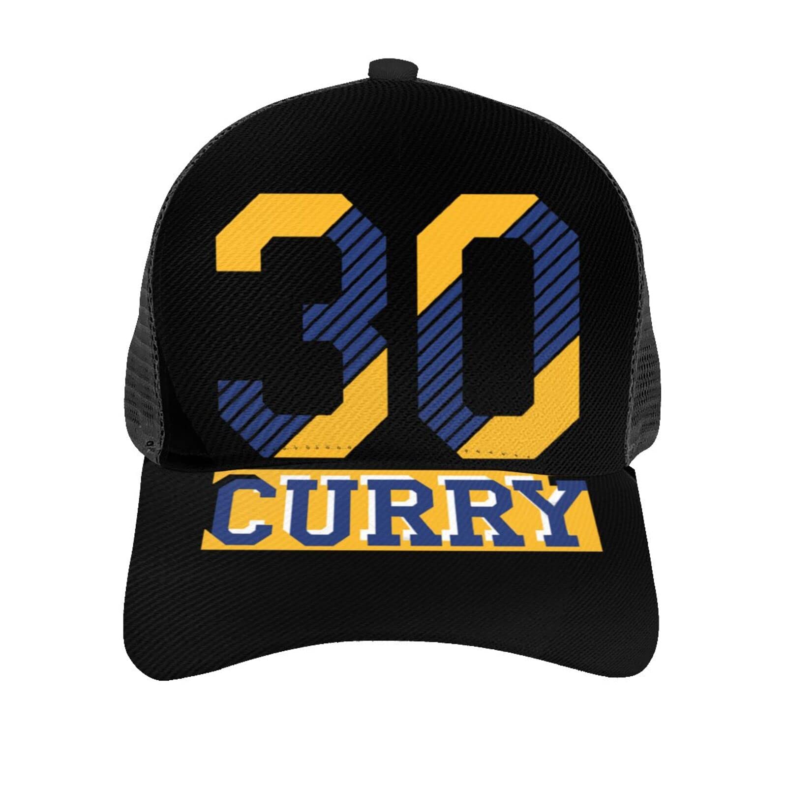 Golden State Warriors Stephen Curry Basketball Trucker Hat for Men & Women - Adjustable Snapback Baseball Cap, Fitted Dad Hat - Perfect for Golf, Sports & Casual Wear