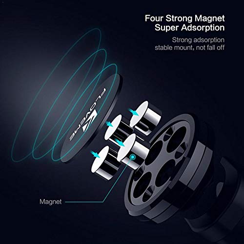 MACHSWON Magnetic Phone Holder Stand - Universal Car Mount for iPhone, Samsung & Smartphones - Strong Grip, 360° Rotation - Perfect for Driving, Office & Home Use