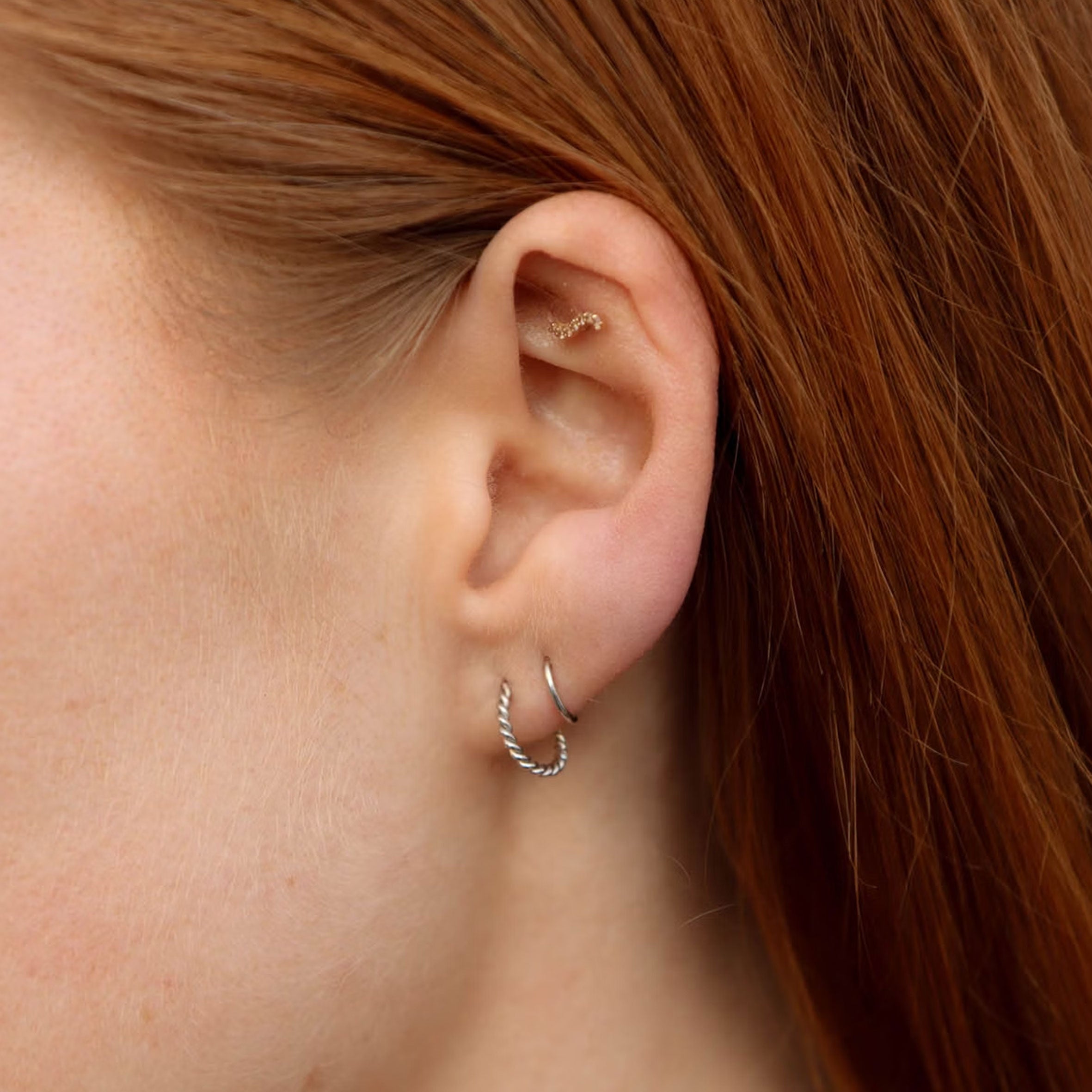Sofia Twirl Earrings for Women - Sterling Silver Dangle Earrings | Elegant Party, Wedding & Everyday Jewelry Gift