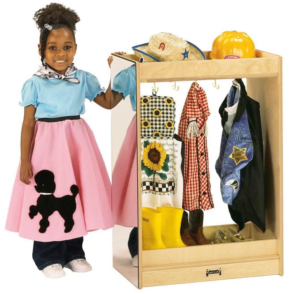 Jonti Craft Small Dress Up Island Costume Storage Organizer for Kids' Pretend Play & Role-Playing Games - Perfect for Home, Classroom, and Daycare Use