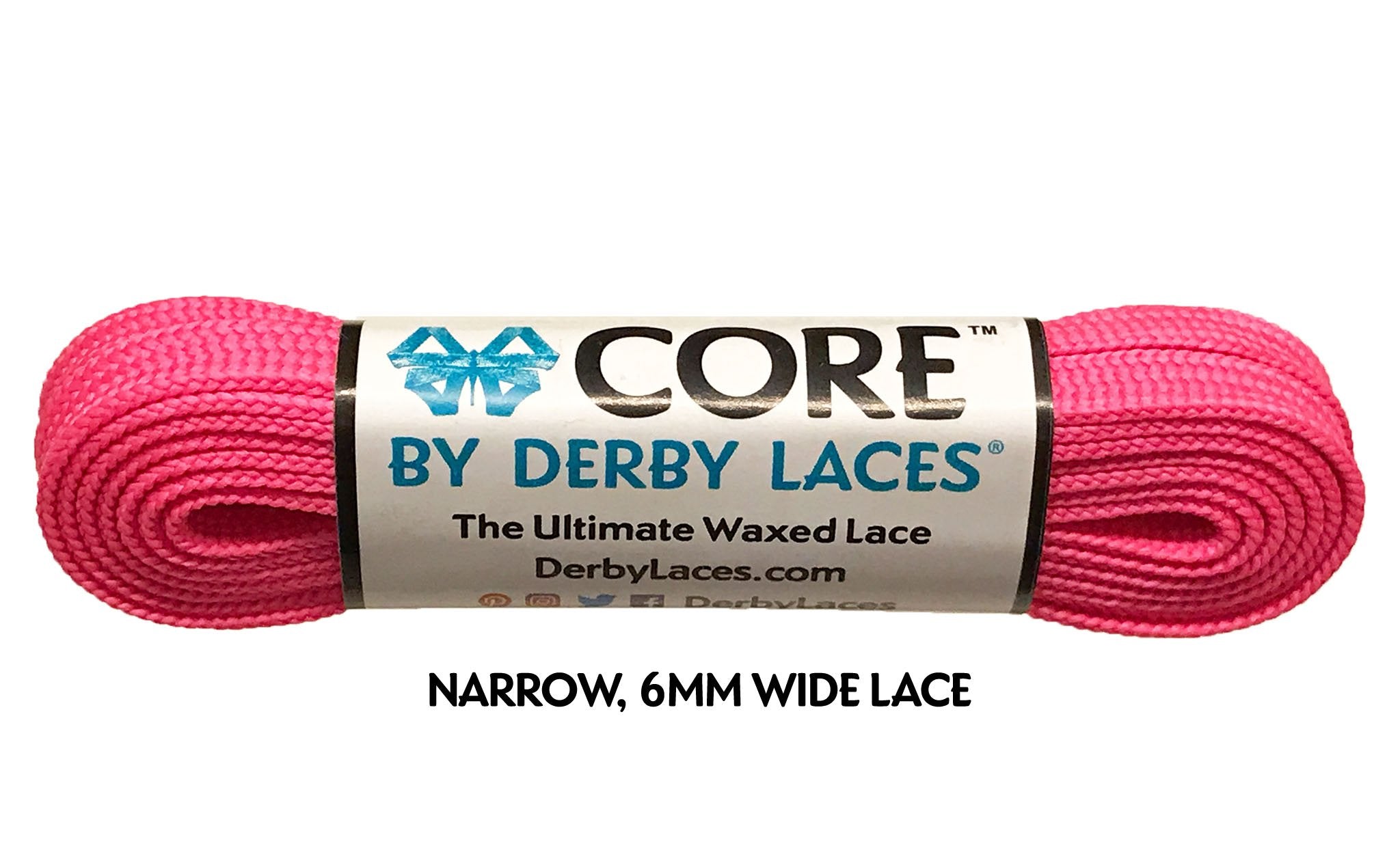 Derby Laces 96 Inch - Premium Roller Skate Laces for Speed Skating & Derby Games - Durable Nylon Laces for Roller Skates, Quad Skates & Rollerblades