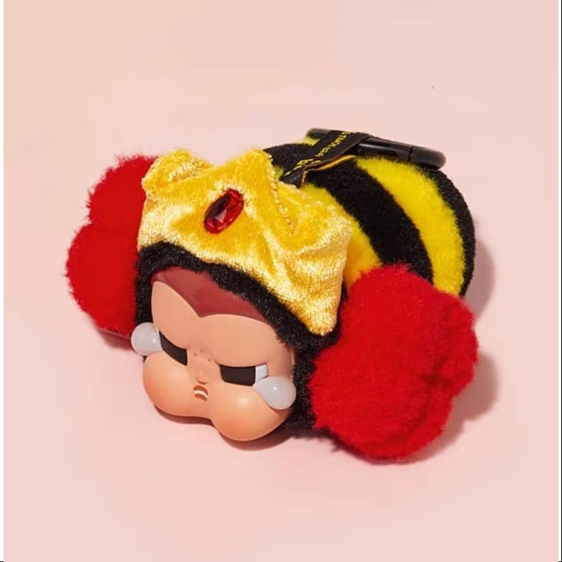 Powerpuff Girls Crybaby Vinyl Face Pendant Keychain - Secret Princess Morbucks Series | Cartoon Collectible for Backpacks, Bags & Keychains