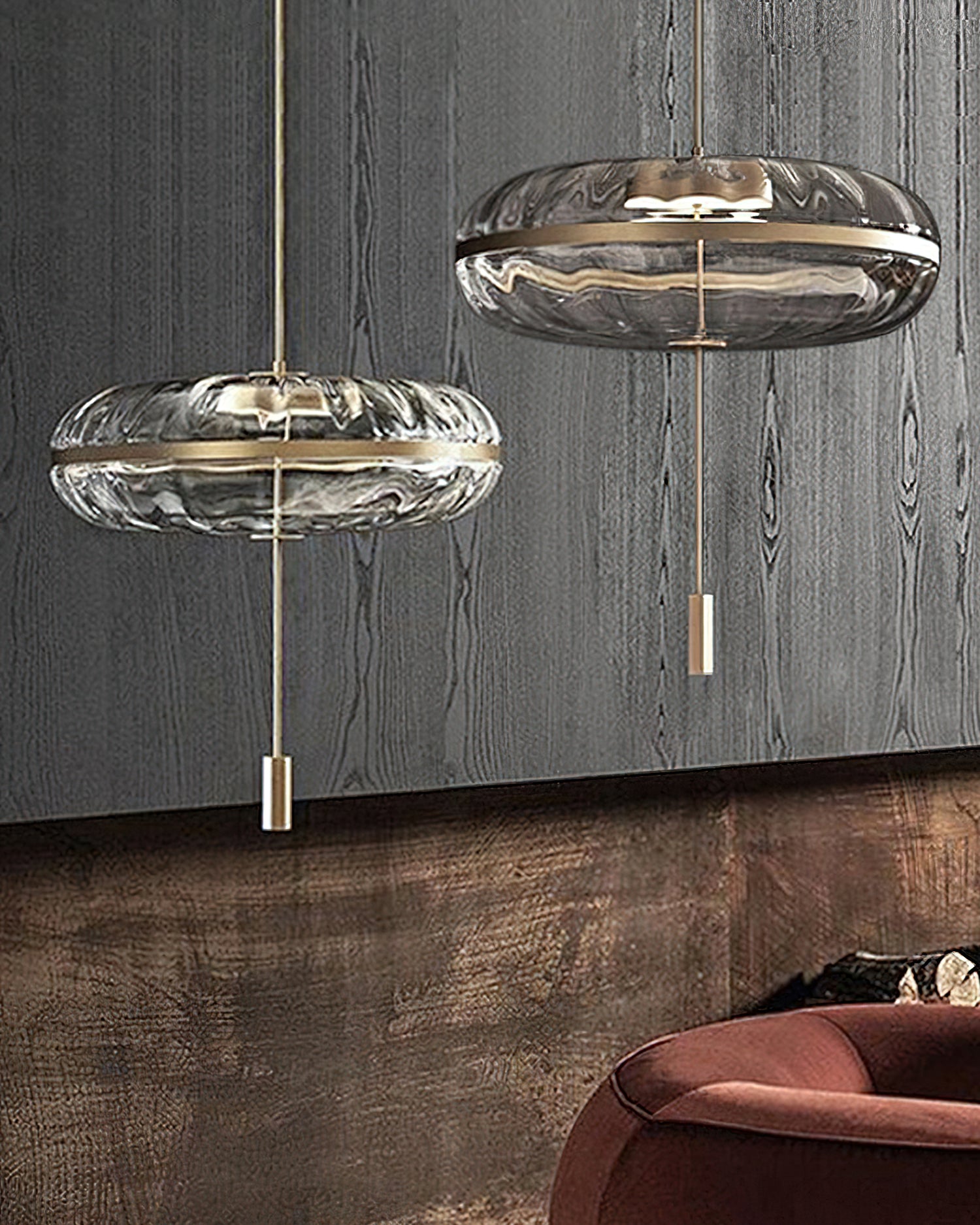 Jolie Pendant Lamp - Modern Hanging Light Fixture for Kitchen Island, Dining Room & Bedroom | Elegant Glass Ceiling Light with Adjustable Cord | Perfect for Home Decor & Interior Design