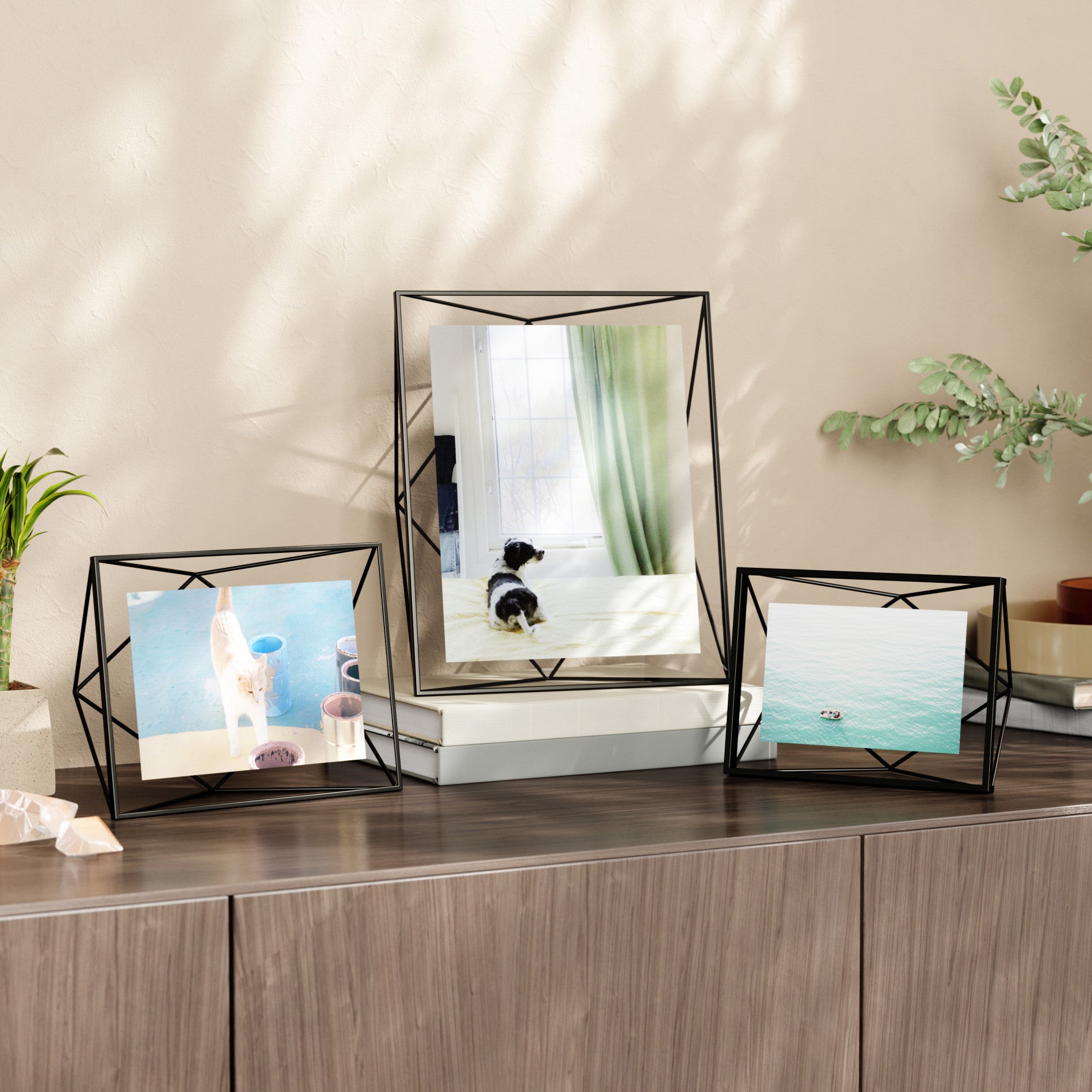 Prisma Picture Frame - Elegant Modern Photo Display for Wall & Tabletop - Perfect for Home Decor, Office, and Gift Giving