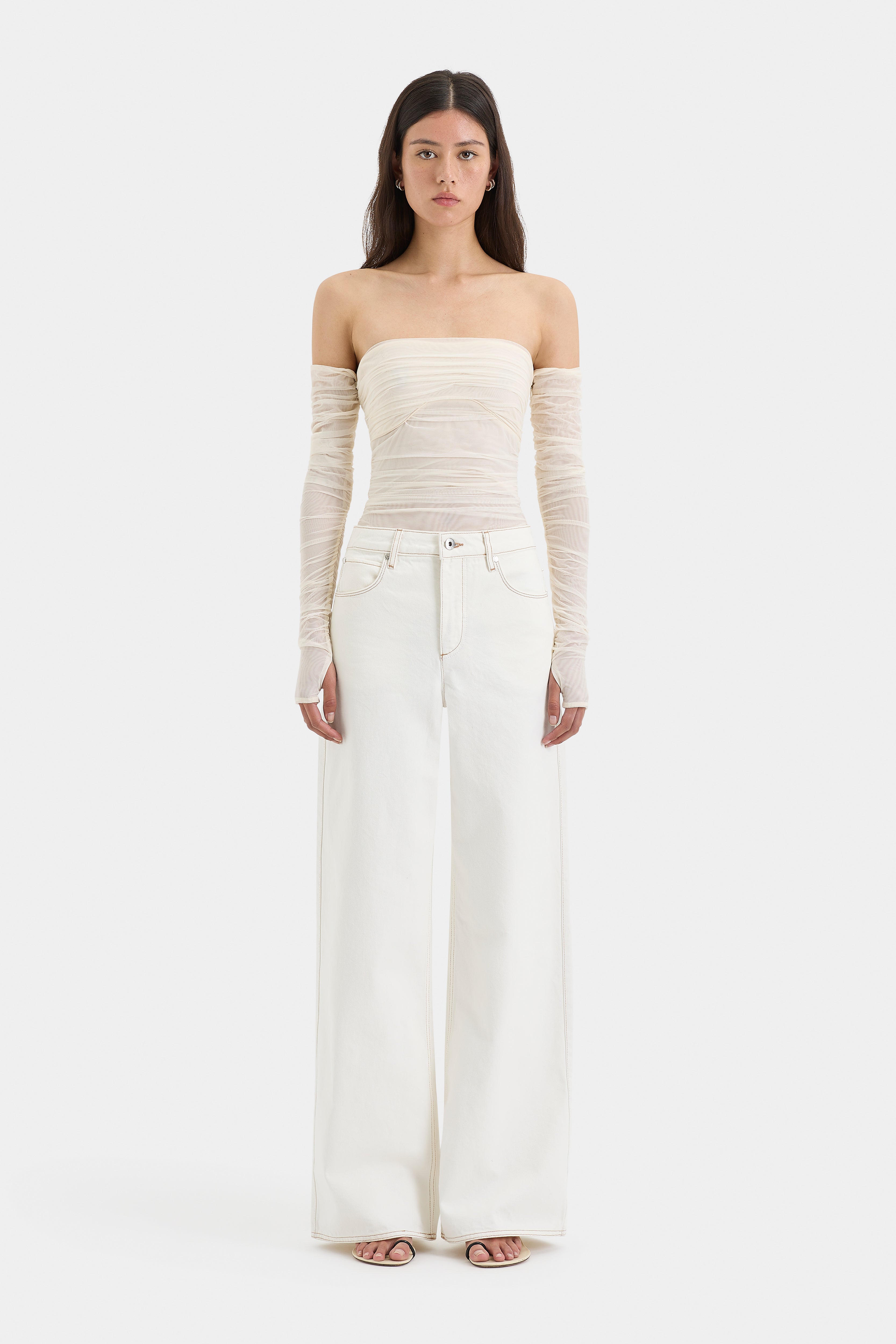 Jacques Women's Off Shoulder Tops - Sexy Sleeveless Blouse for Summer, Beach, Party & Date Night Outfits