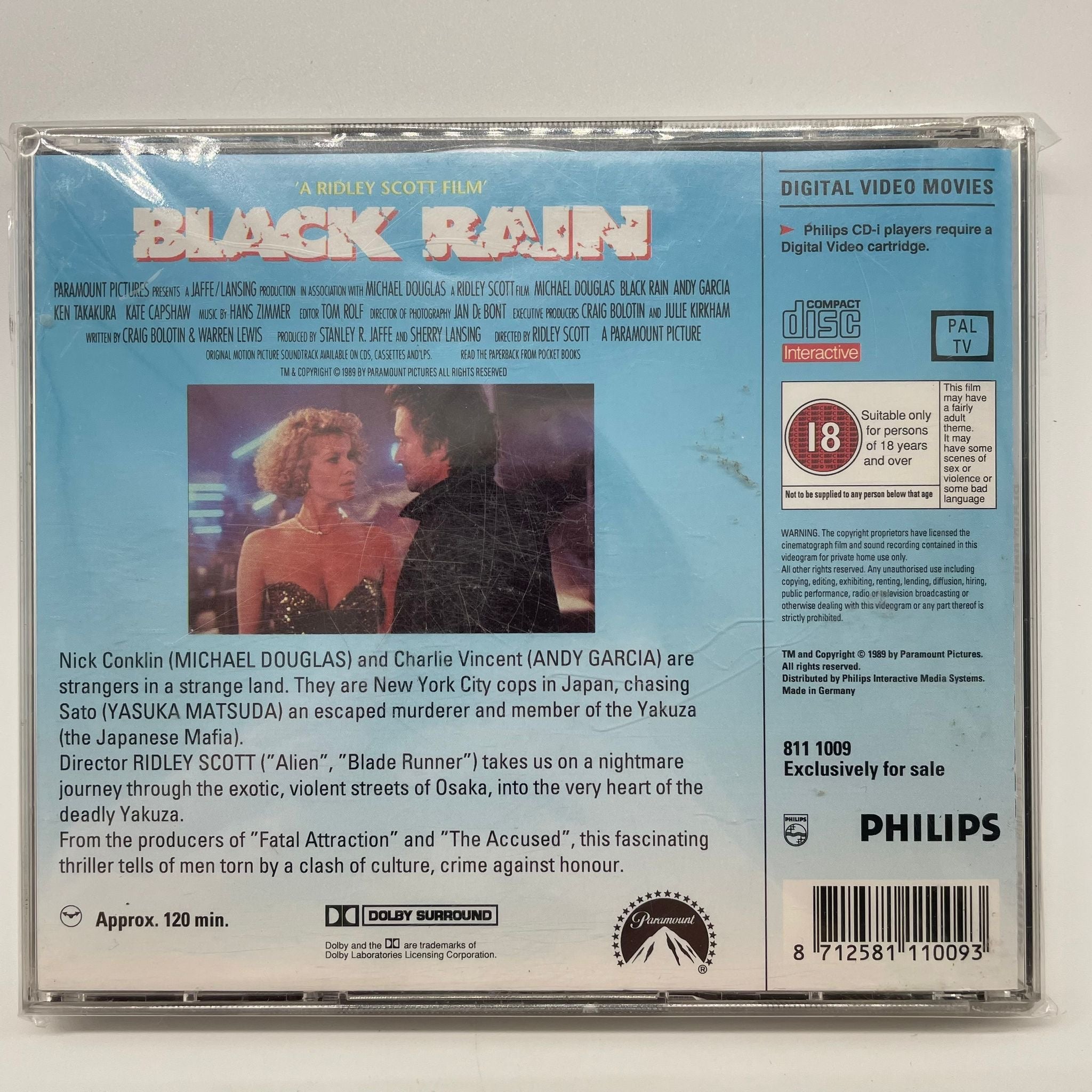 Black Rain Philips CDI - High-Quality CD Interactive Player for Retro Gaming & Multimedia | Perfect for Gamers, Collectors & Home Entertainment