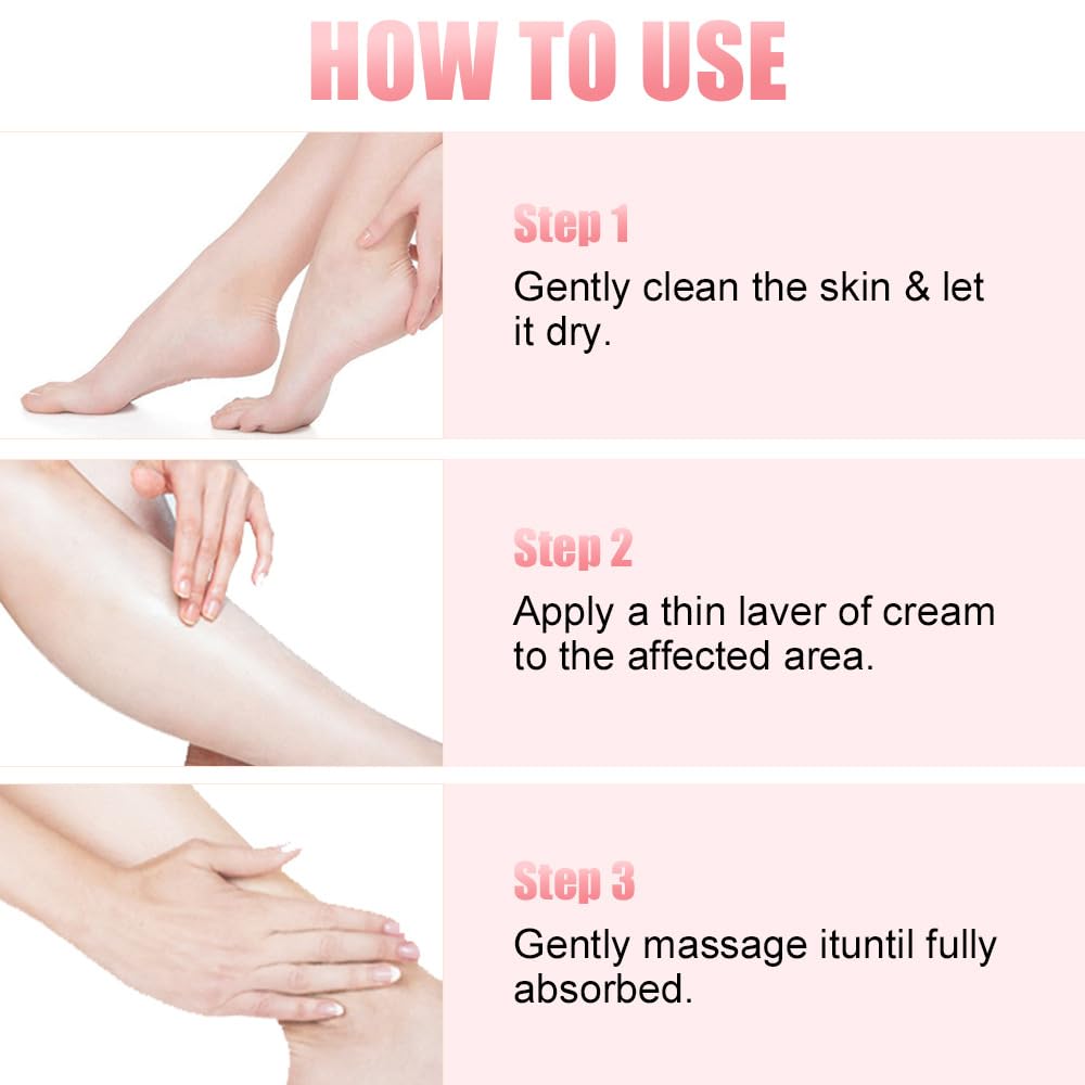 Peach Scented Foot Cream for Dry Cracked Feet - Natural Plant Oil Moisturizer for Heels, Knees, Elbows & Hands - 1.41oz Smoothing Balm Stick - Perfect for Night Care & Cracked Heel Repair