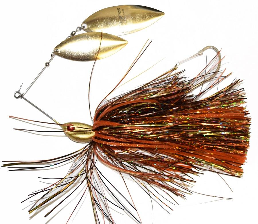 C.S. Lures Willow Spinnerbait - Premium Fishing Lure for Bass, Pike & Walleye | Perfect for Freshwater & Saltwater Fishing | Great for Casting, Trolling & Jigging