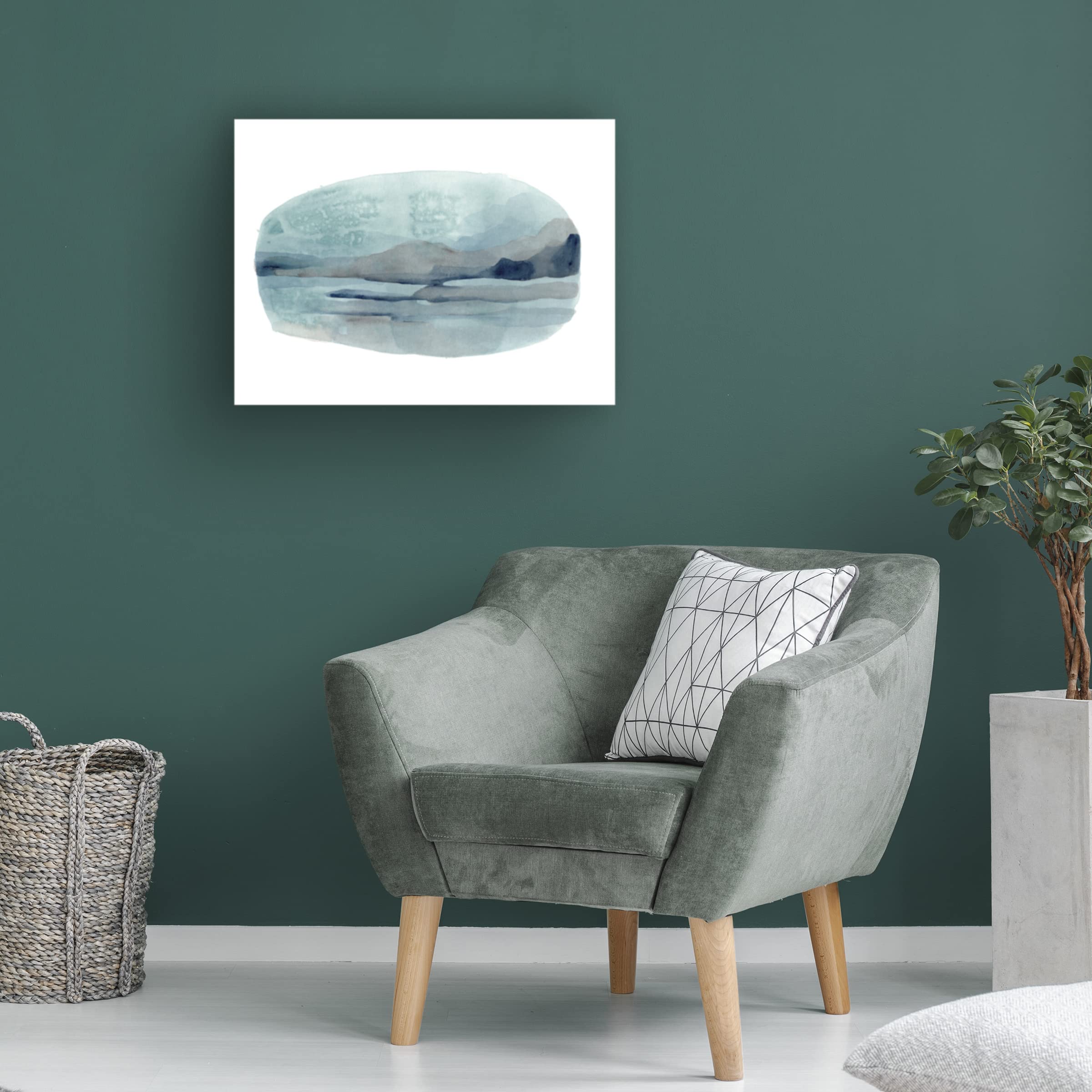 Trademark Fine Art 'Vignette View I' Canvas Wall Art by June Erica Vess - Modern Home Decor for Living Room, Bedroom & Office