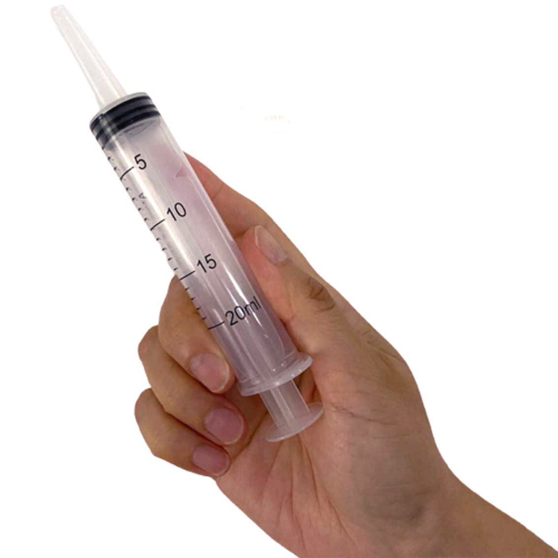 6pcs 20ml Plastic Syringes with 2pcs 13inch Tubing – Lab, Pet Feeding, Epoxy Resin, Crafts, Lubricant & Lip Gloss Filling – Ideal for Scientific Experiments, DIY Projects, and Small Liquid Transfers