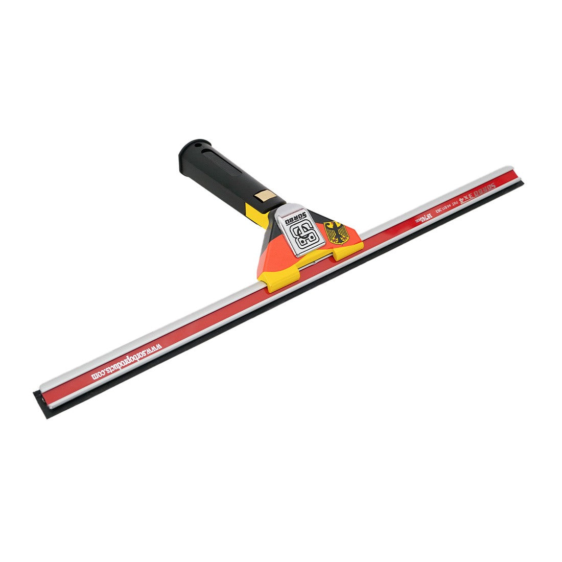 Sörbo Germany Premium Window Squeegee with Handle - Heavy Duty Glass Cleaner for Home, Car, and Office Use