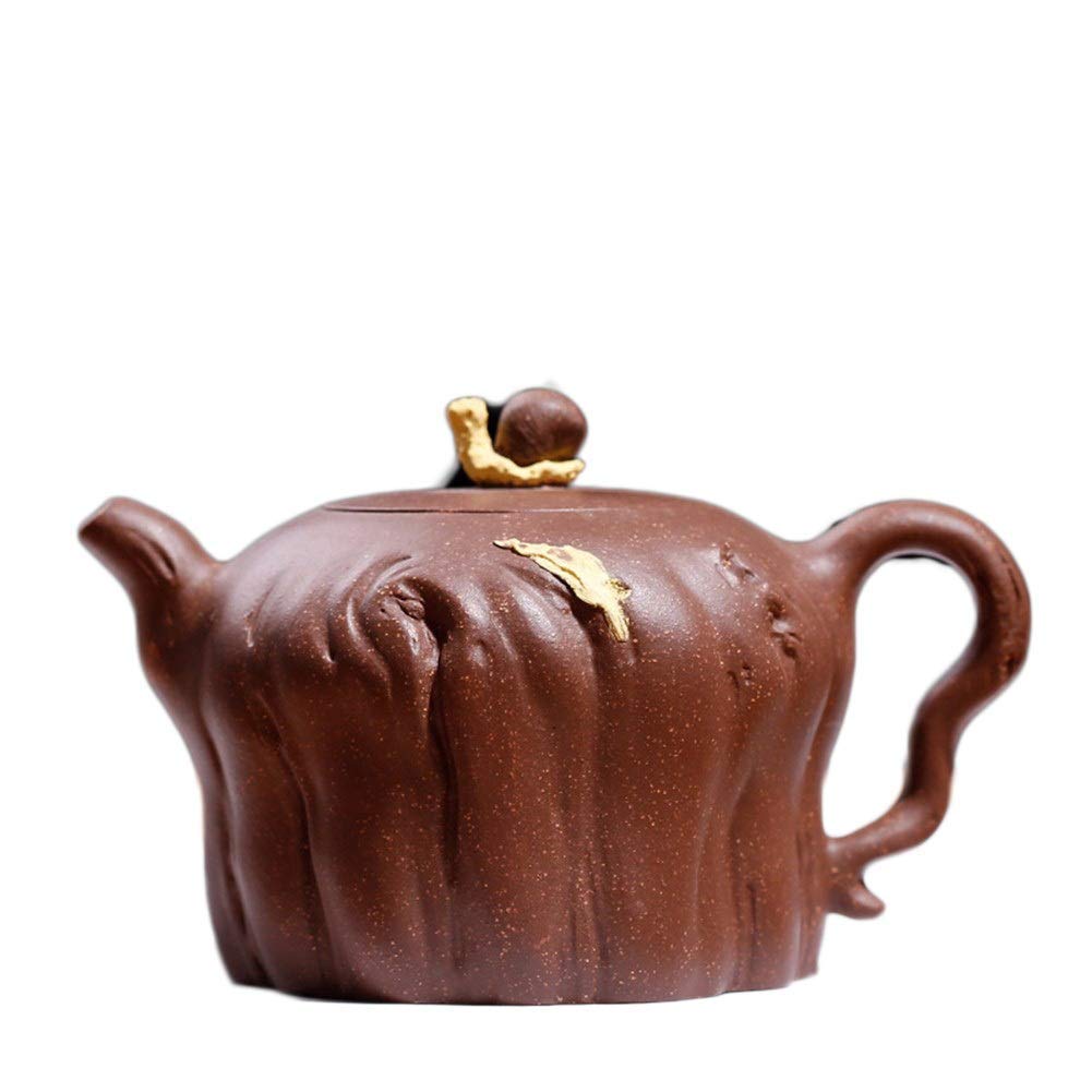 Premium ZKS-KS Ceramic Teapot - Traditional Handmade Snail Design Tea Maker for Loose Leaf Tea | Perfect for Afternoon Tea, Meditation Sessions & Gift Giving