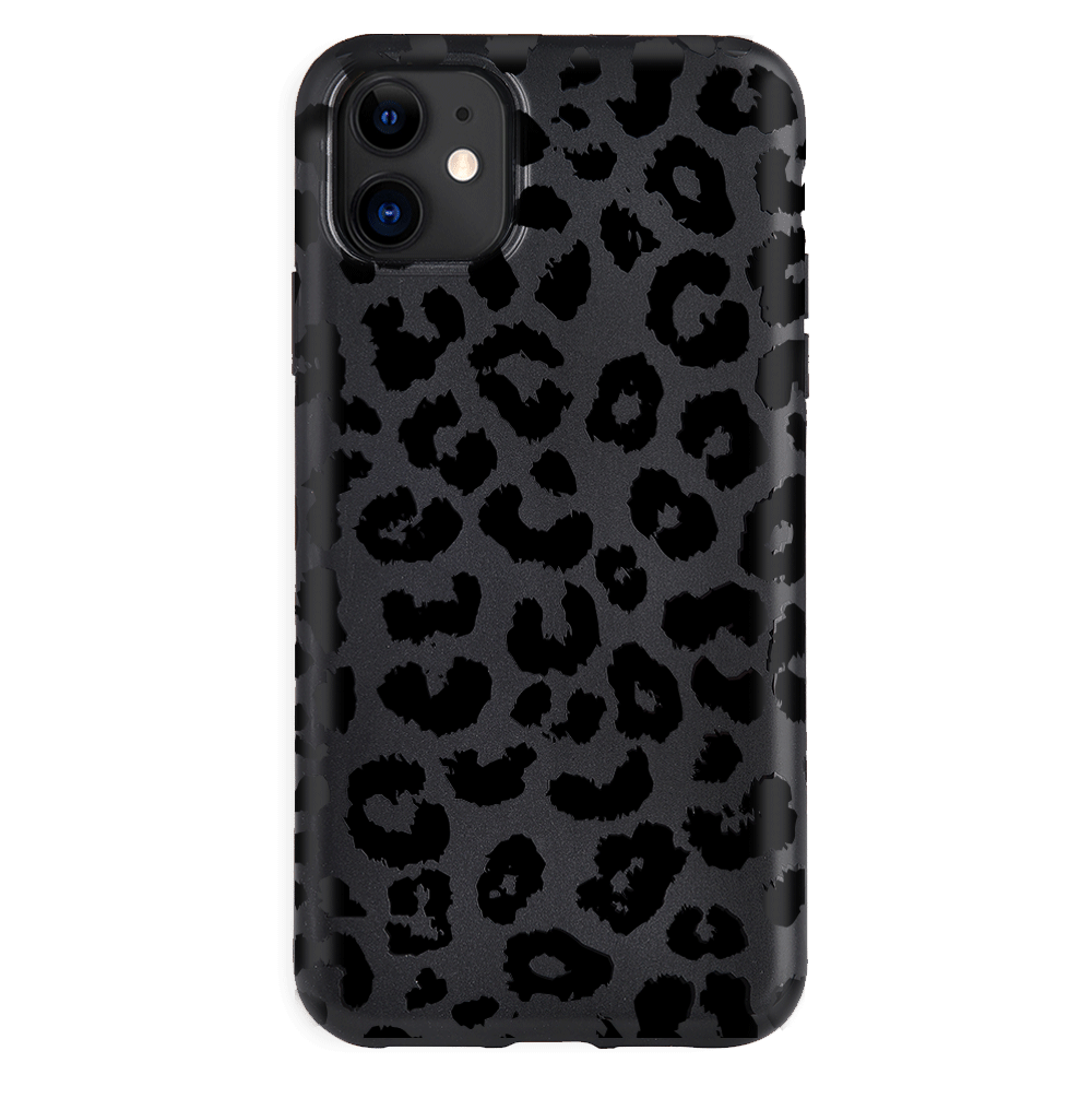 Black Leopard iPhone Case - Stylish & Durable Phone Cover for iPhone [Models] - Perfect for Everyday Protection & Fashion Statement