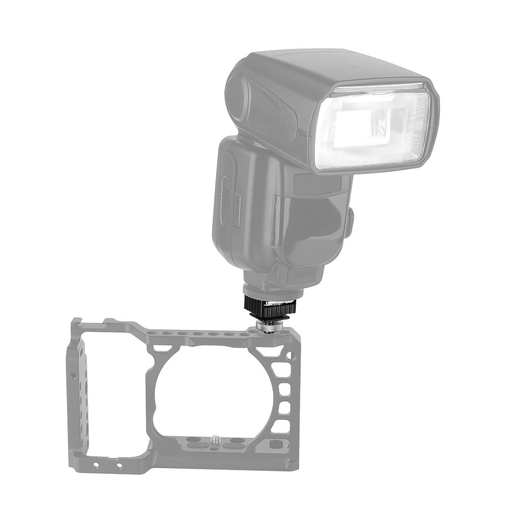 2 Pack Flash Hot Shoe Mount Adapter with 1/4