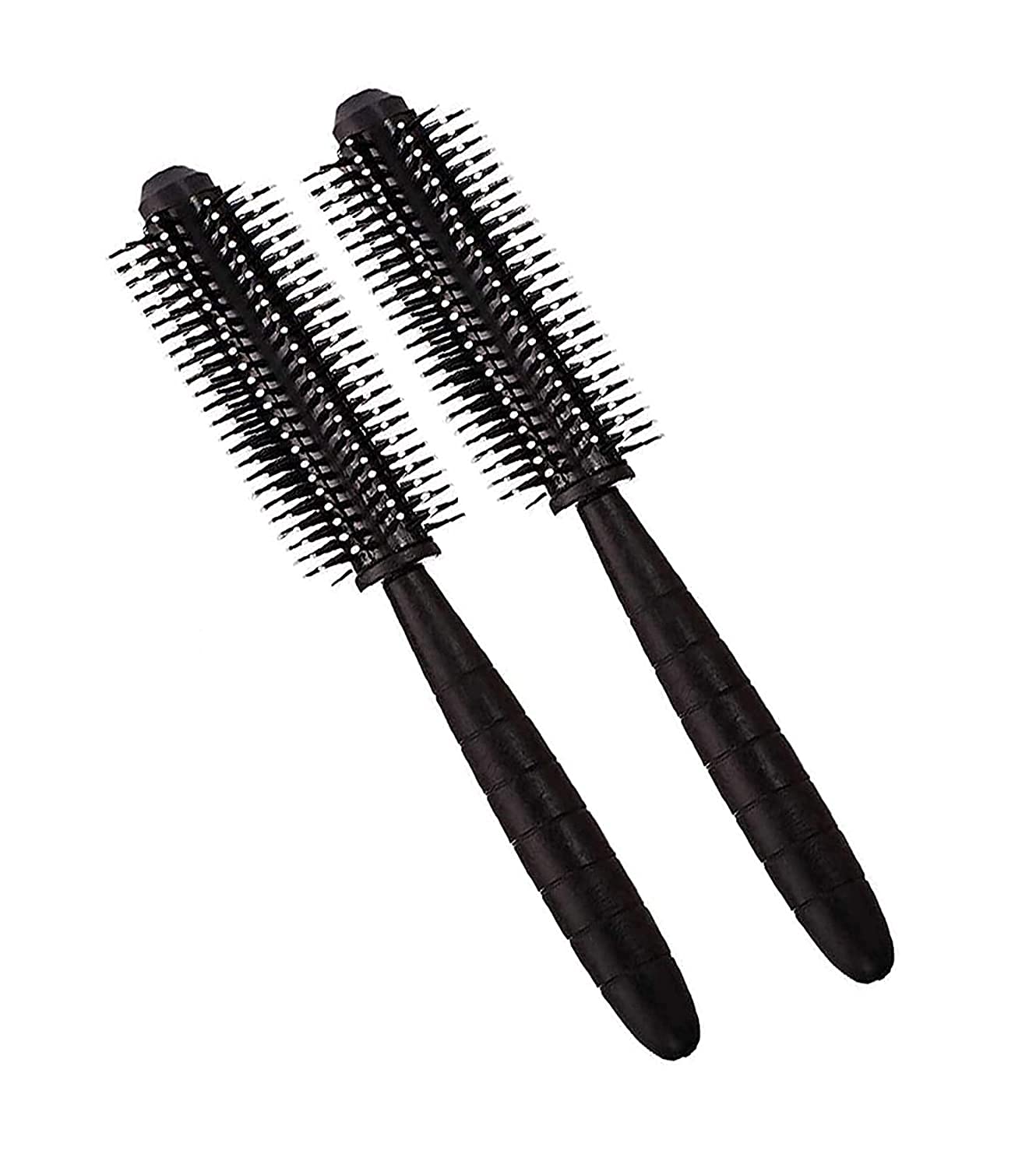 Lusty Soul Premium Unisex Round Roller Hair Brush & Comb Set (2-Piece) for All Hair Types - Perfect for Styling, Detangling & Salon-Quality Blowouts at Home