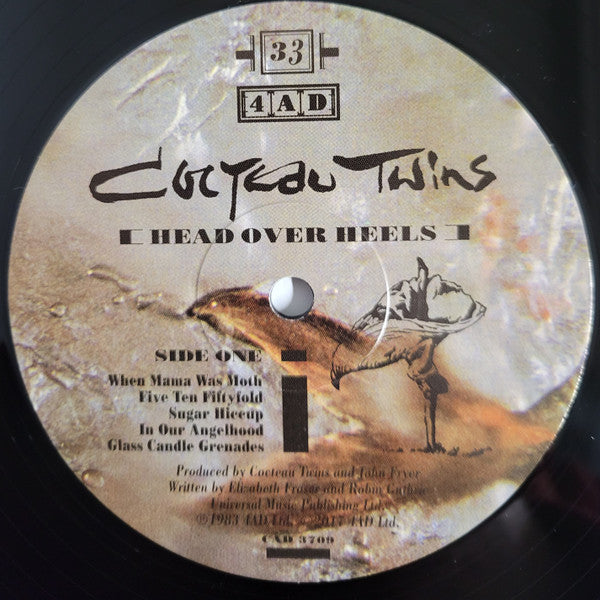 Cocteau Twins - Head Over Heels Vinyl LP Album (Reissue, Remastered, Mint Condition) - Perfect for Record Collectors & Dream Pop Enthusiasts