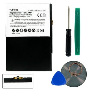 Apple iPad Air A1484 3.7V Replacement Battery - High Capacity Long Lasting Power for iPad Air 1st Gen - Perfect for Work, Travel & Entertainment
