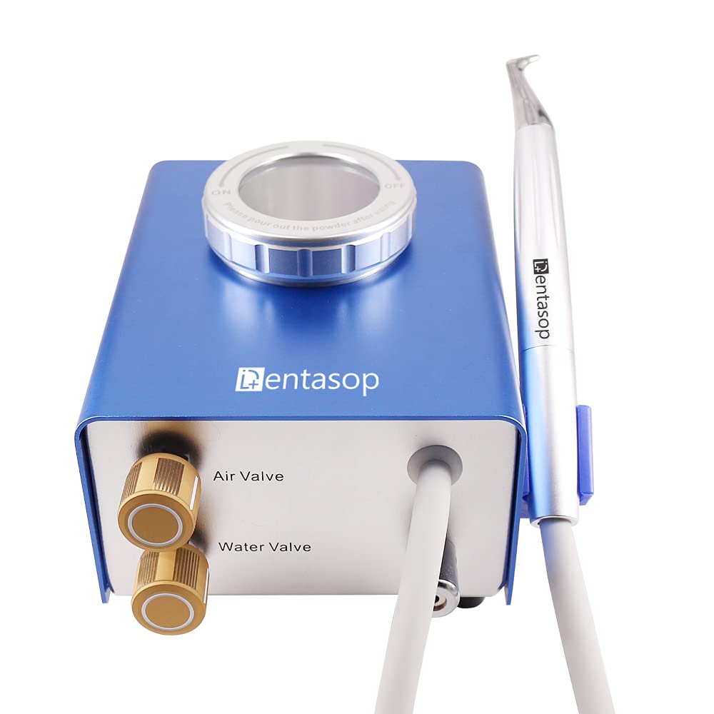 Professional Dental Sandblasting Machine for Teeth Cleaning, Polishing & Enamel Removal - Orthodontic & Dental Clinic Use