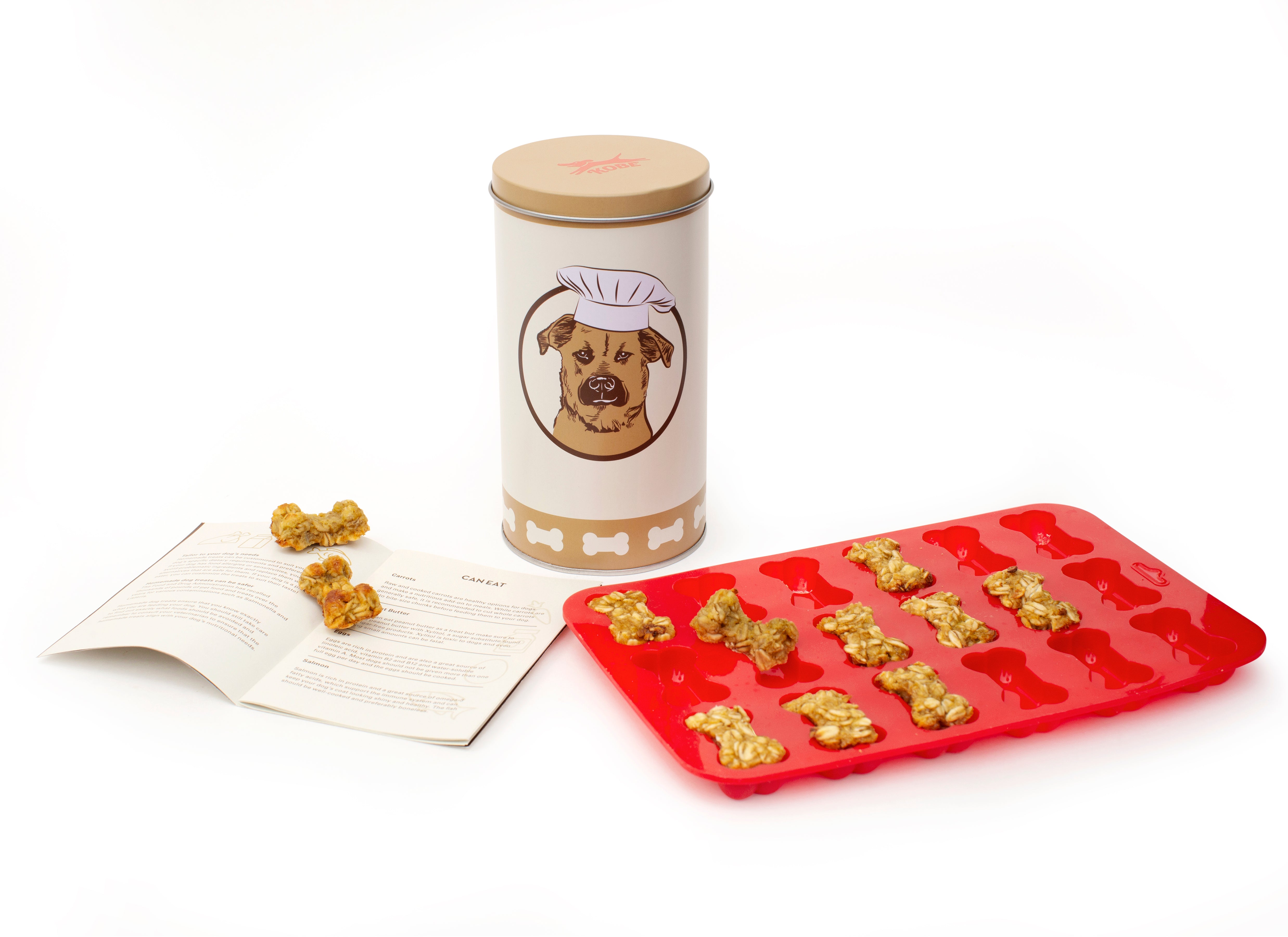 Homemade Kobe Beef Dog Treats Kit - Healthy & Natural DIY Dog Snacks for Training & Rewards - Perfect for Puppies, Small & Large Breeds - Great for Birthday Gifts & Dog Lovers