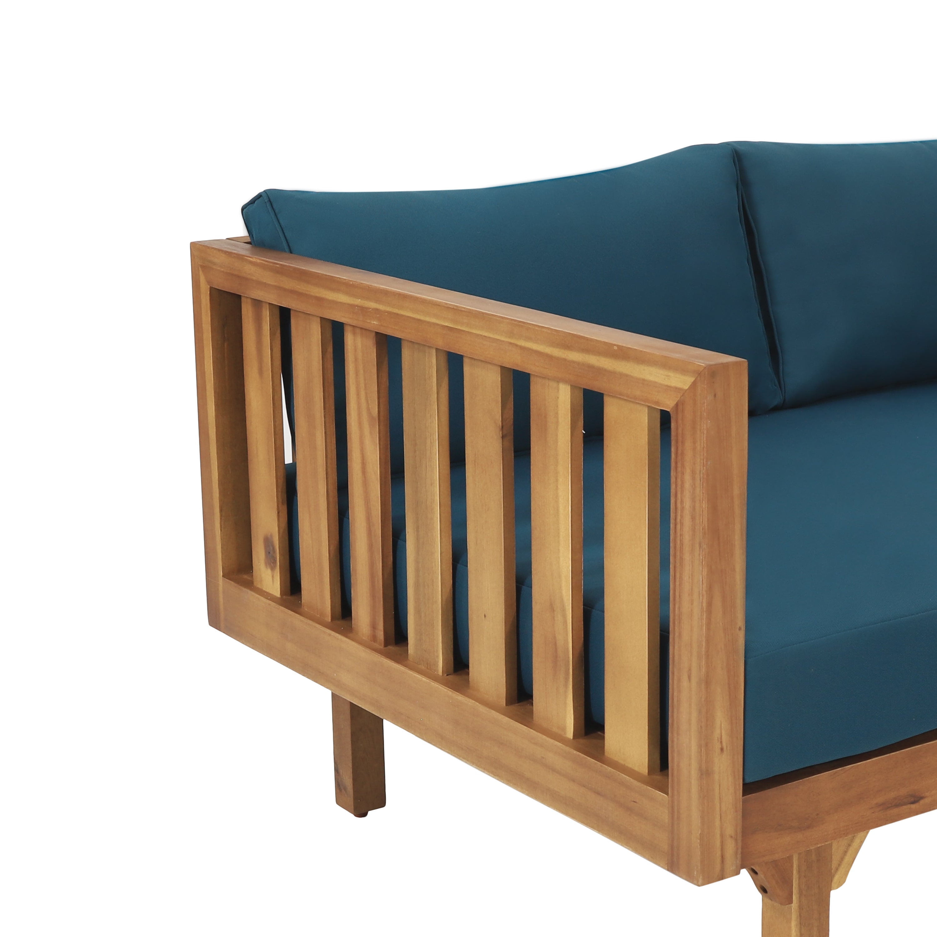 CLAREMONT 3-Seater Daybed - Modern Sofa Bed for Living Room, Guest Room & Patio - Comfortable Lounge Furniture for Small Spaces