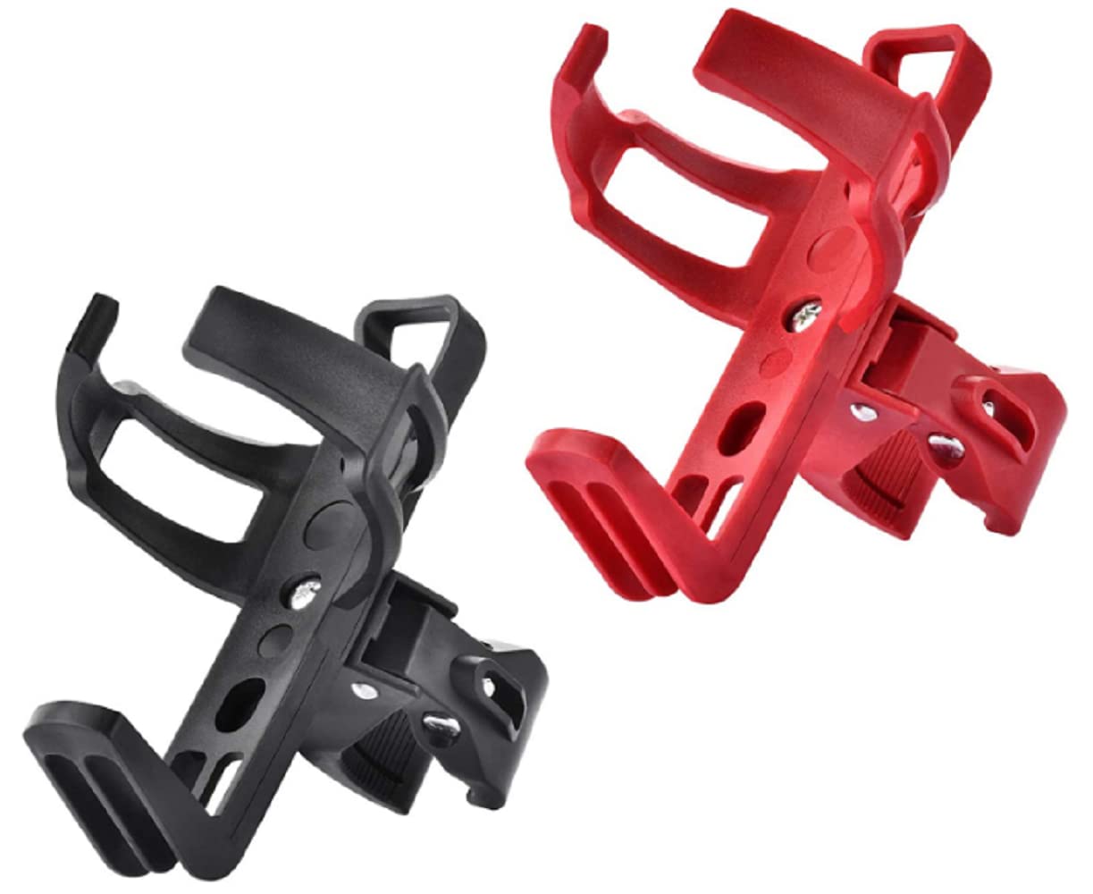 360° Rotating Universal Cup Holder for Scooter, Bike, Stroller, Wheelchair, Motorcycle & Golf Cart - Durable Drink Holder for On-the-Go Hydration | Perfect for Commuting, Outdoor Adventures & Daily Use