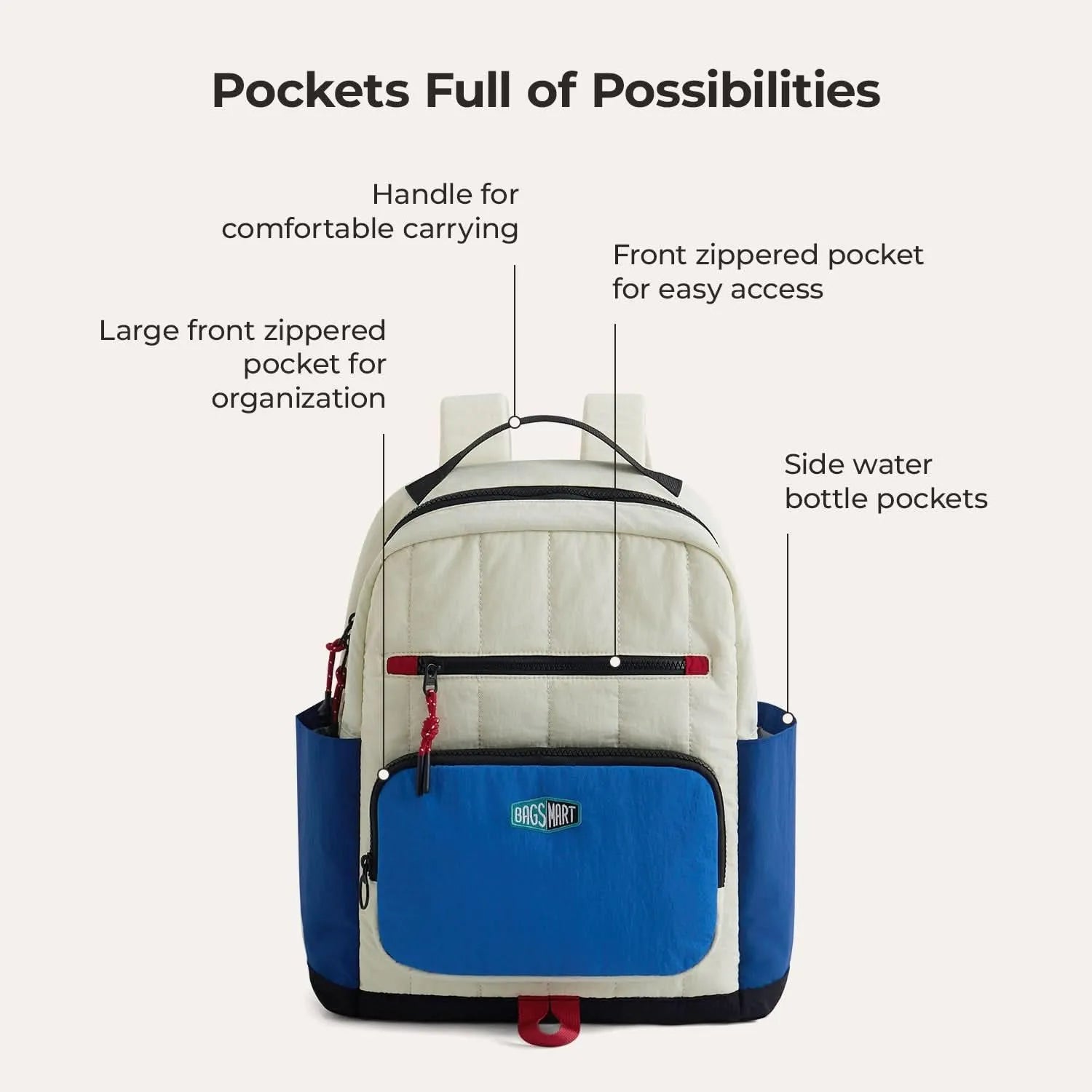 Paz 14L Kids Backpack for School, Travel & Outdoor Activities - Lightweight Waterproof Children's Daypack for Boys & Girls