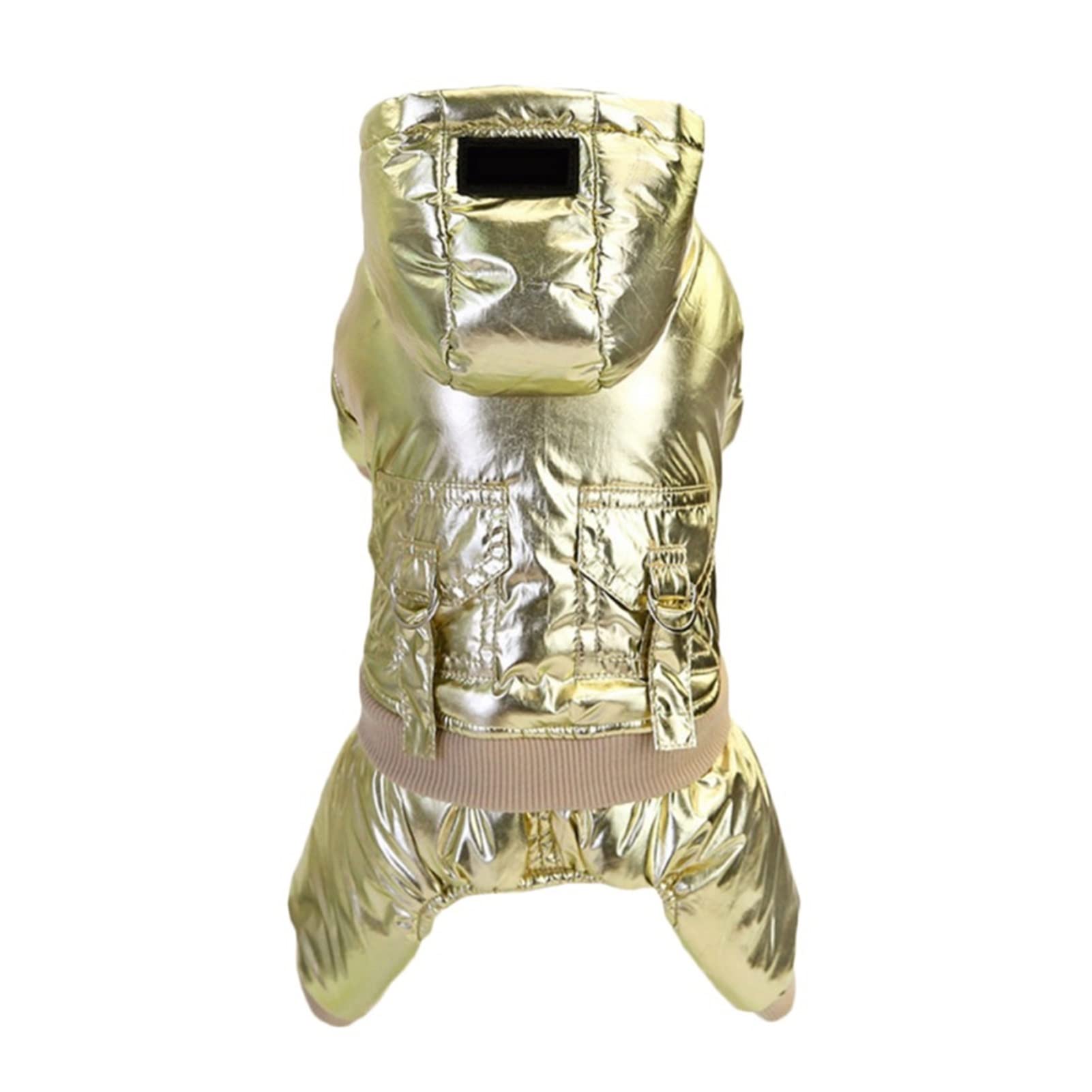Warm Winter Dog Jacket with Pocket - Cozy Thickened Pet Coat for Small Medium Large Dogs - Perfect for Cold Weather Walks & Outdoor Adventures