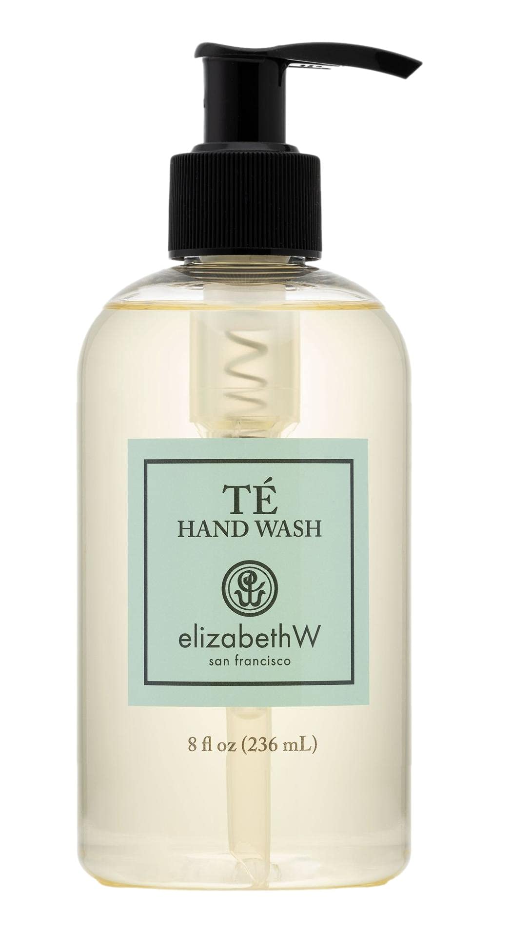 ElizabethW Tea Scented Hand Wash - Natural & Moisturizing Liquid Soap for Dry Skin - Perfect for Bathroom, Kitchen, and Office Use