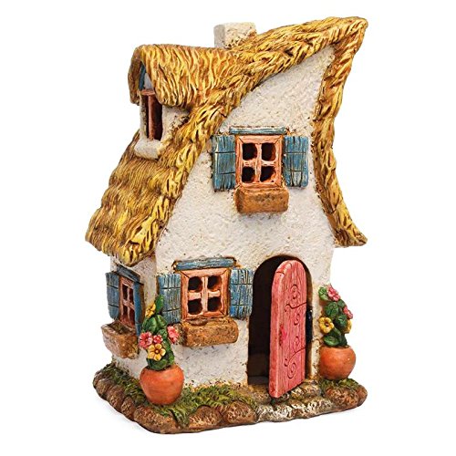 Miniature Fairy Garden House - Tiny Dollhouse Accessories for Outdoor & Indoor Decor | Perfect for Fairy Gardens, Terrariums & Home Decoration