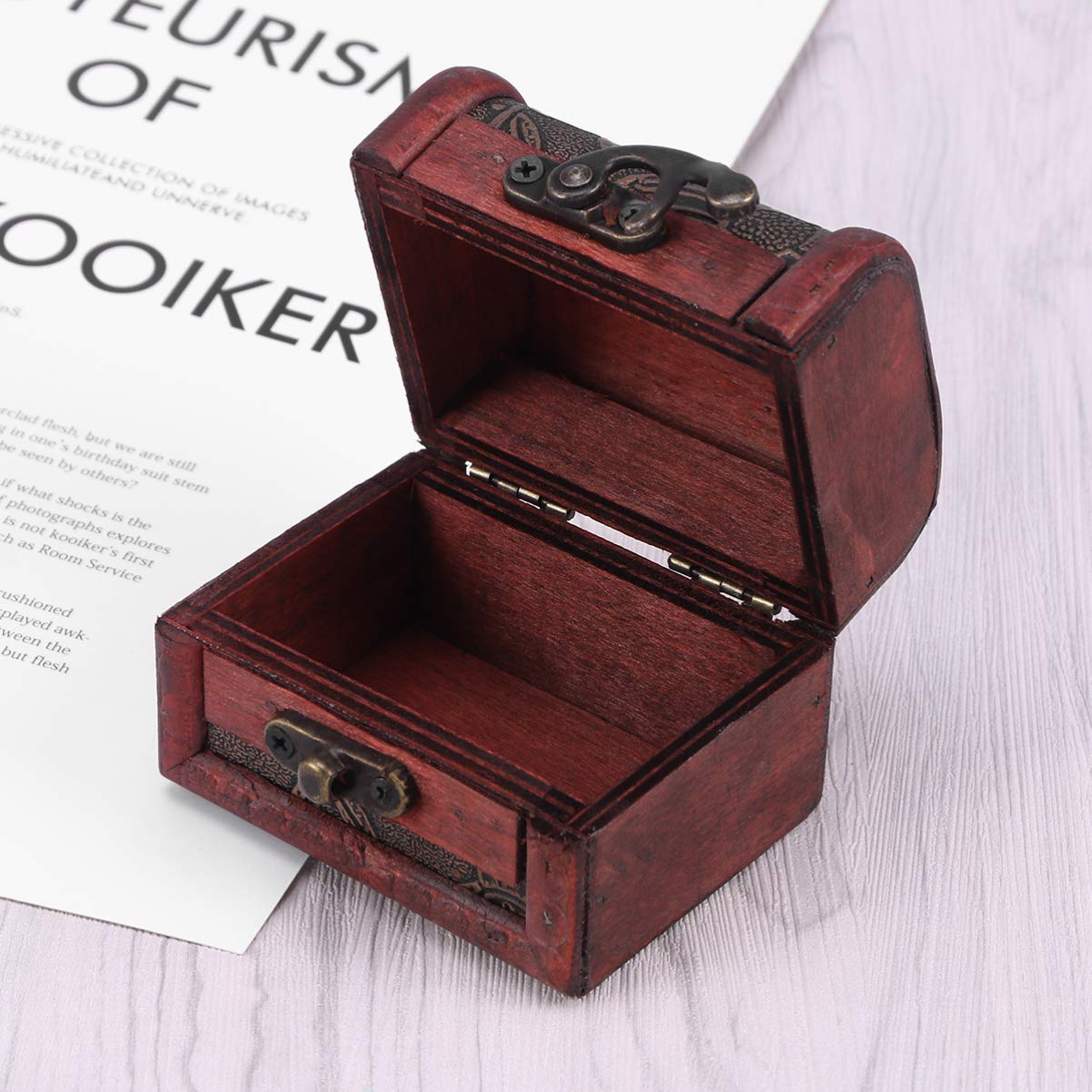 VOSAREA Jewelry Organizer Box - Premium Treasure Storage Case for Jewelry, Toys, and Small Items - Perfect for Travel, Home, and Office Organization