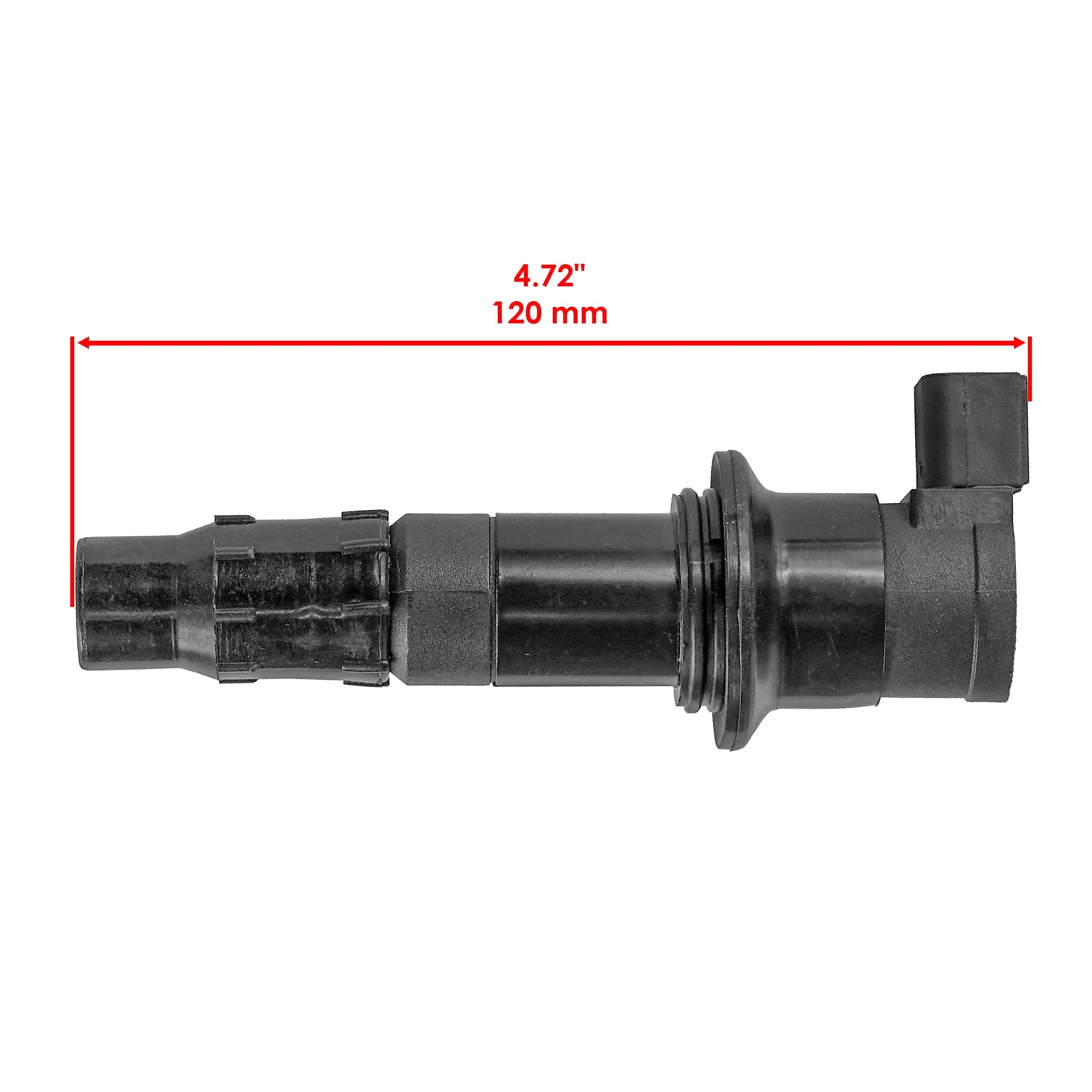 High-Performance Caltric Ignition Coil Compatible with Yamaha YFZ450 (2006-2007) - Perfect for Off-Road Racing & ATV Trail Riding