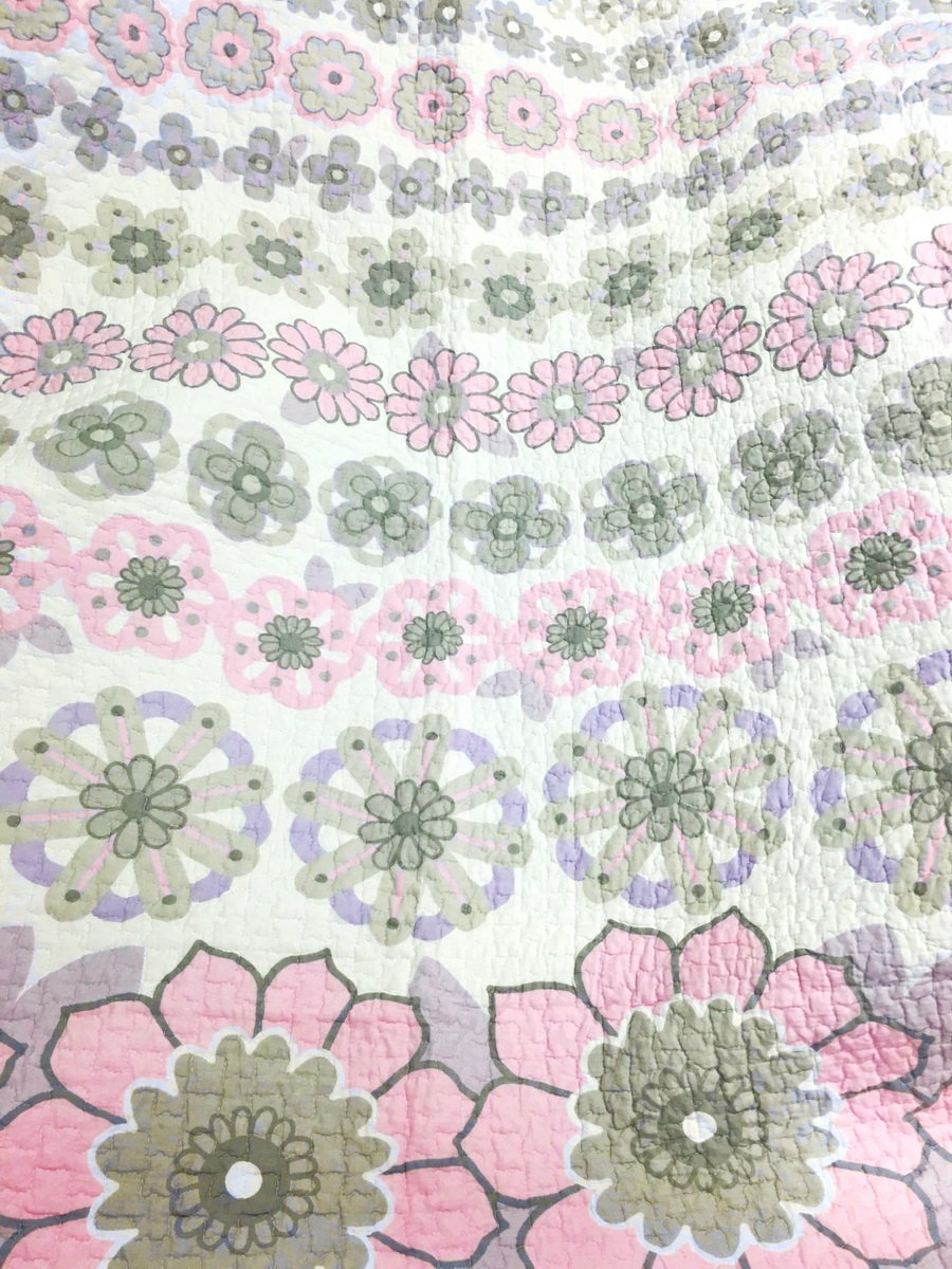 100% Hypoallergenic Cotton 3-Piece Quilt Set - Full/Queen Size Bedding, Soft Purple Floral Design for Bedroom Decor | Perfect for Guest Rooms, Master Bedrooms & Cozy Home Styling