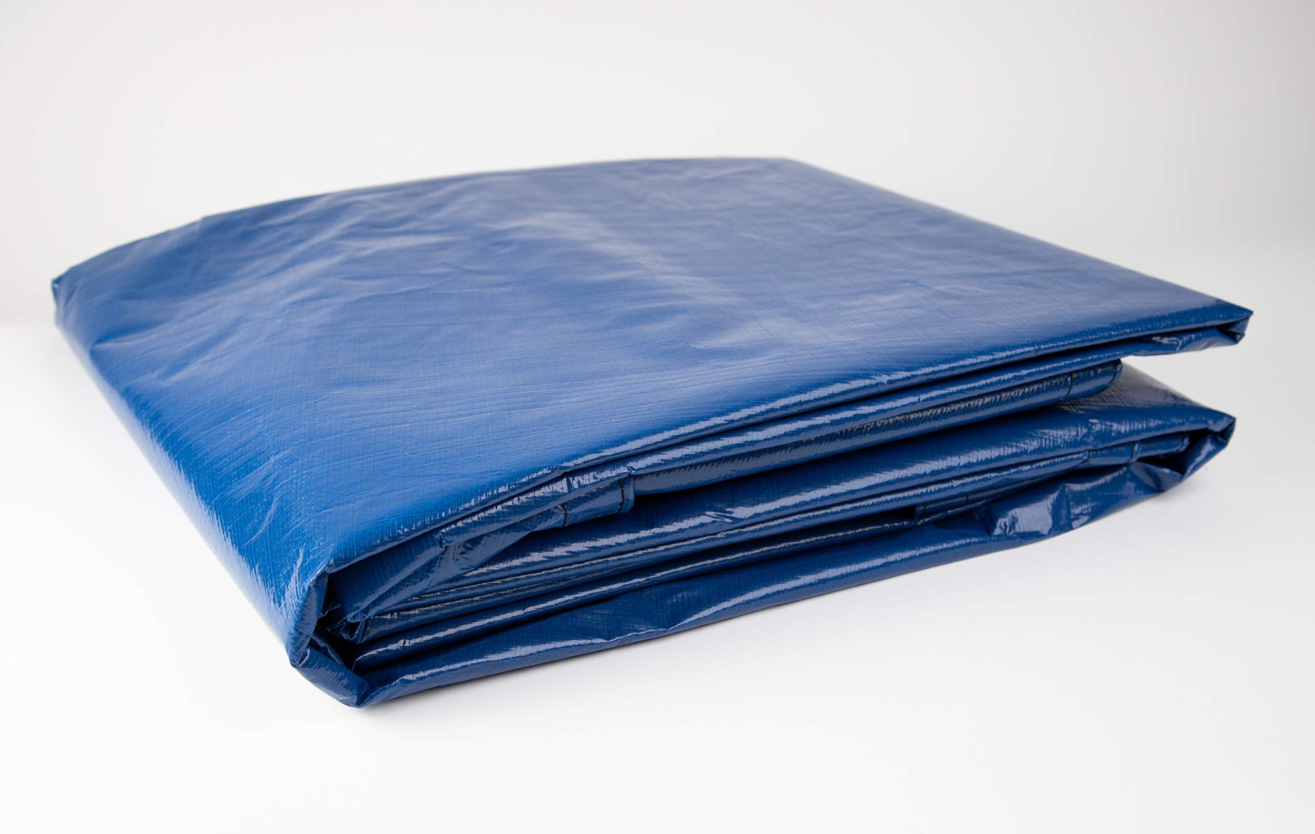 Blue Wave BWC958 15-Year 16ft x 32ft Rectangular In-Ground Pool Winter Cover - Royal Blue | Heavy Duty Protection for Cold Weather | Perfect for Snow, Ice & Debris Protection