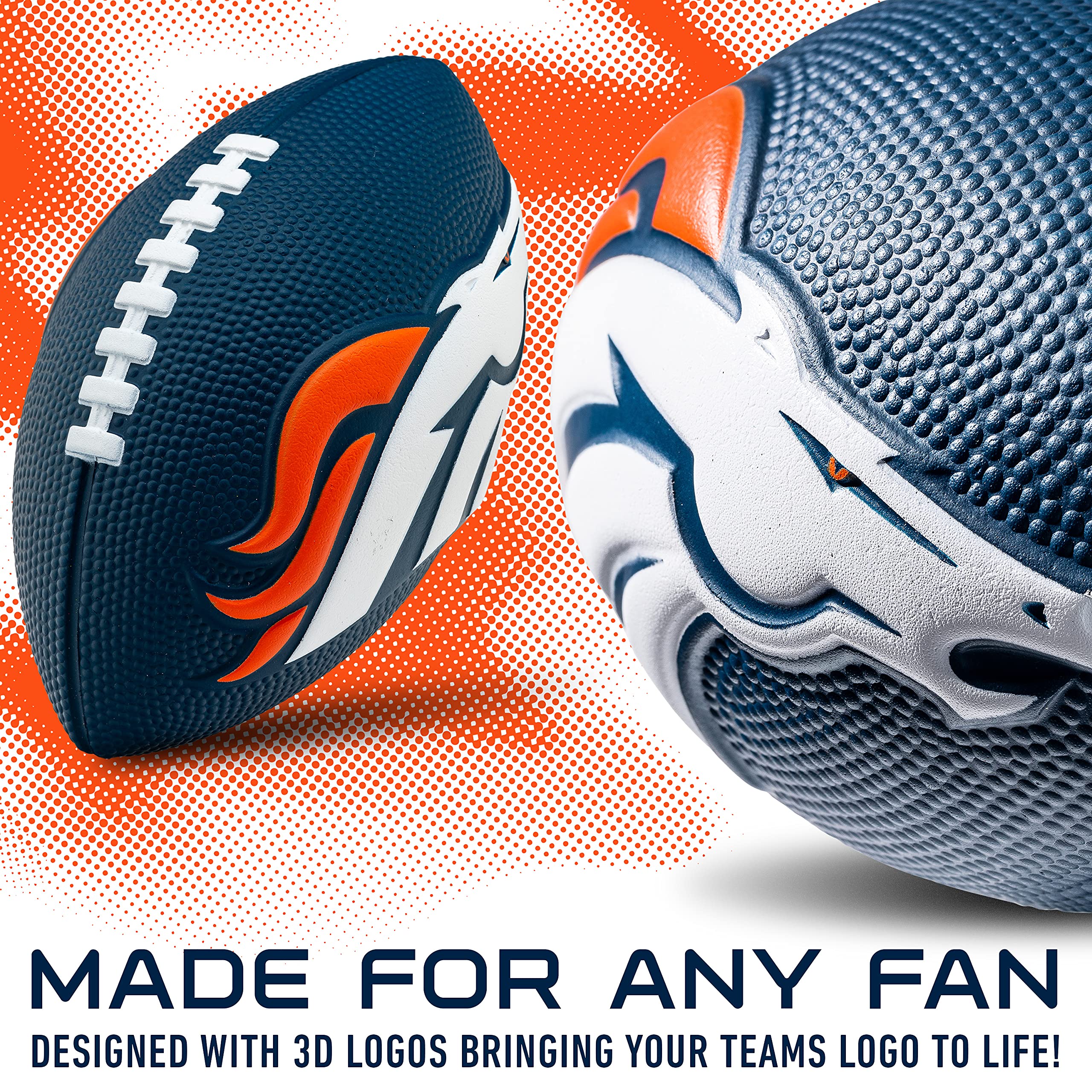 Franklin Sports Youth NFL Football Set - 8.5