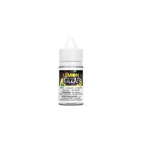 Sour Stomp Nic Salts - Lemon Killaz Flavor | 30mL E-Liquid for Vape Pens & Pod Systems | Refreshing Citrus Vape Juice for All-Day Use