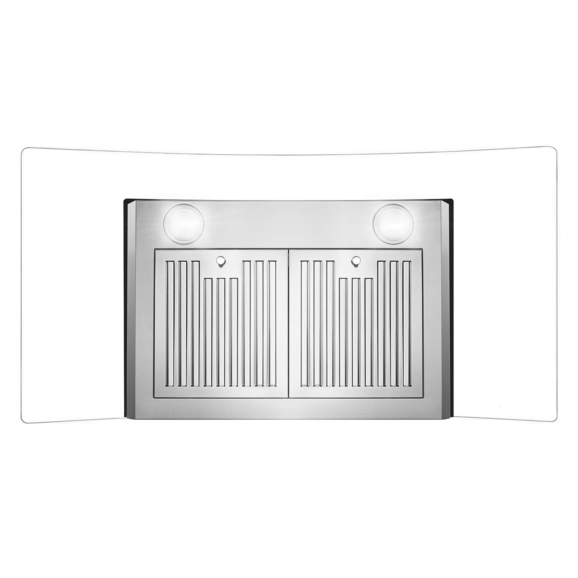 COSMO COS-668AS900 36 Inch Stainless Steel Wall Mount Range Hood - 380 CFM Ducted Ventilation, Touch Controls & LED Lights for Modern Kitchens | Perfect for Cooking, Grilling & Smoke Removal