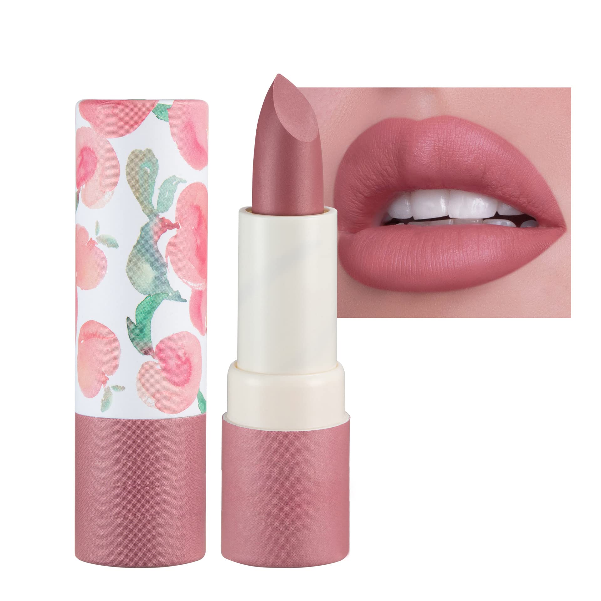 Matte Lipstick for Women - Waterproof Velvet Nude Long Lasting Lipstick - Perfect Makeup Gift for Women & Teen Girls - Ideal for Daily Wear, Parties, and Special Occasions