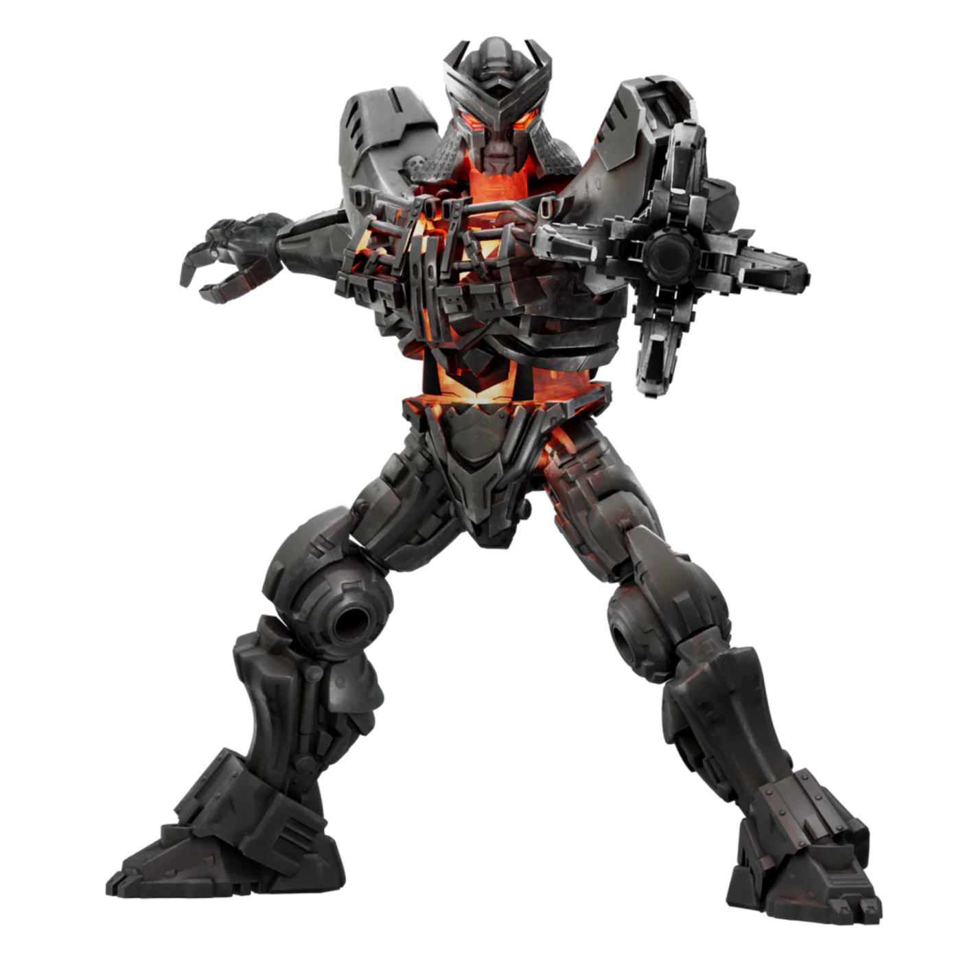 Blokees Transformers Classic Class #03 Scourge (Rise of the Beasts) Action Figure Model Kit - Collectible Robot Toy for Fans & Display