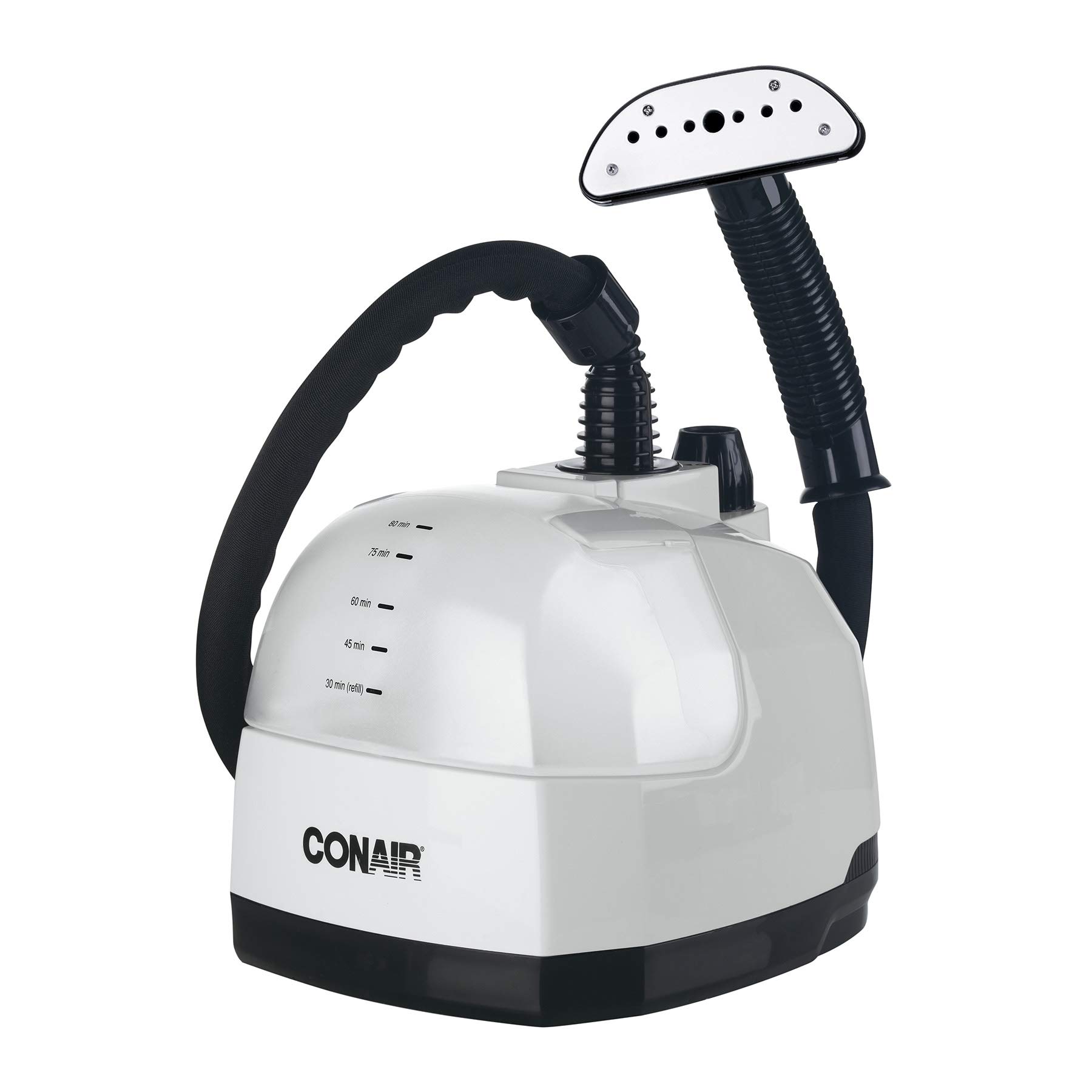 Conair Full Size Garment Steamer for Clothes - 1500W Powerful Steam Iron for Wrinkles, Grey | Perfect for Home, Travel & Professional Use on Dresses, Suits & Delicate Fabrics