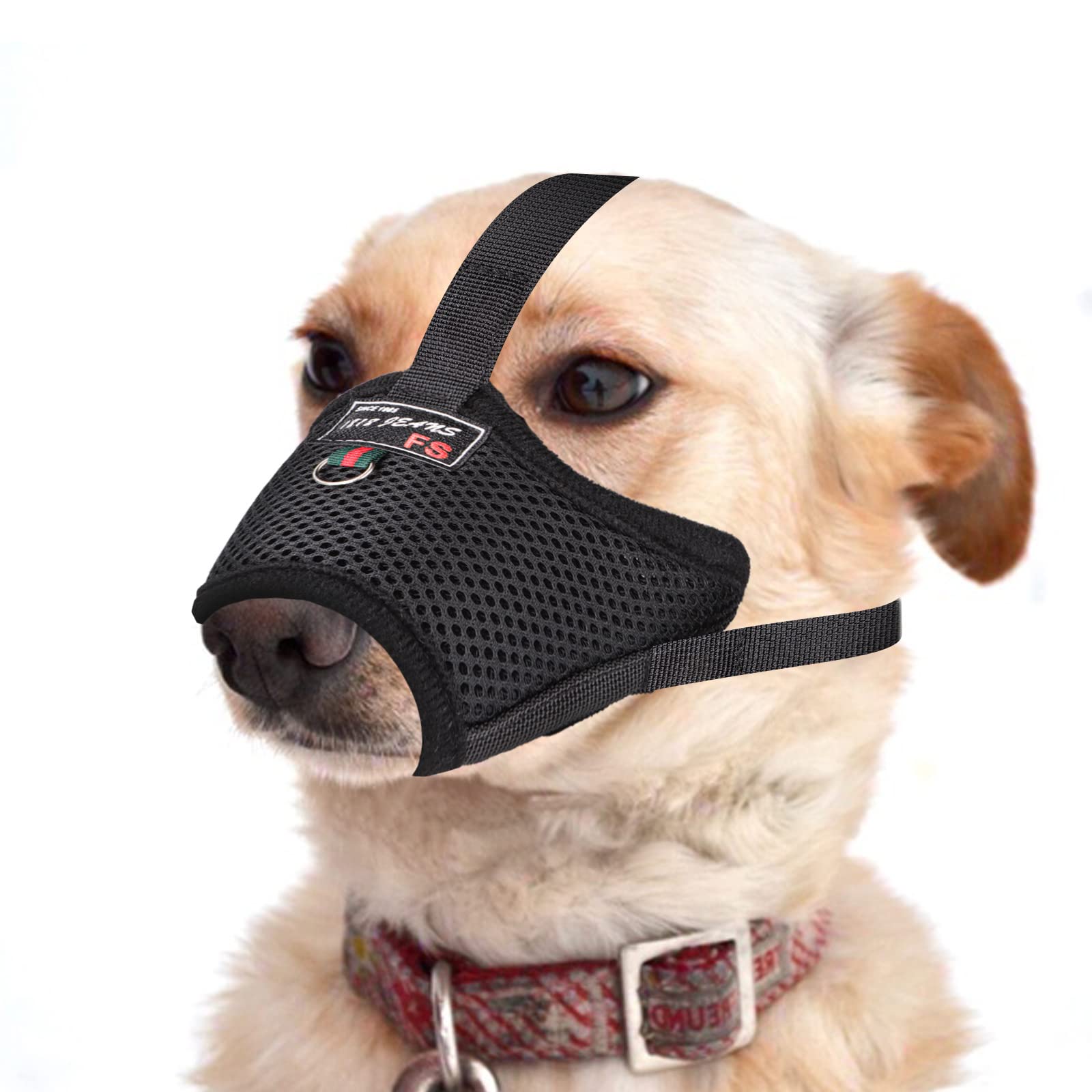 Adjustable Soft Dog Muzzle for Biting, Barking & Chewing - Breathable Comfort Mask for Small, Medium & Large Dogs with Long Snouts - Perfect for Training, Grooming & Vet Visits
