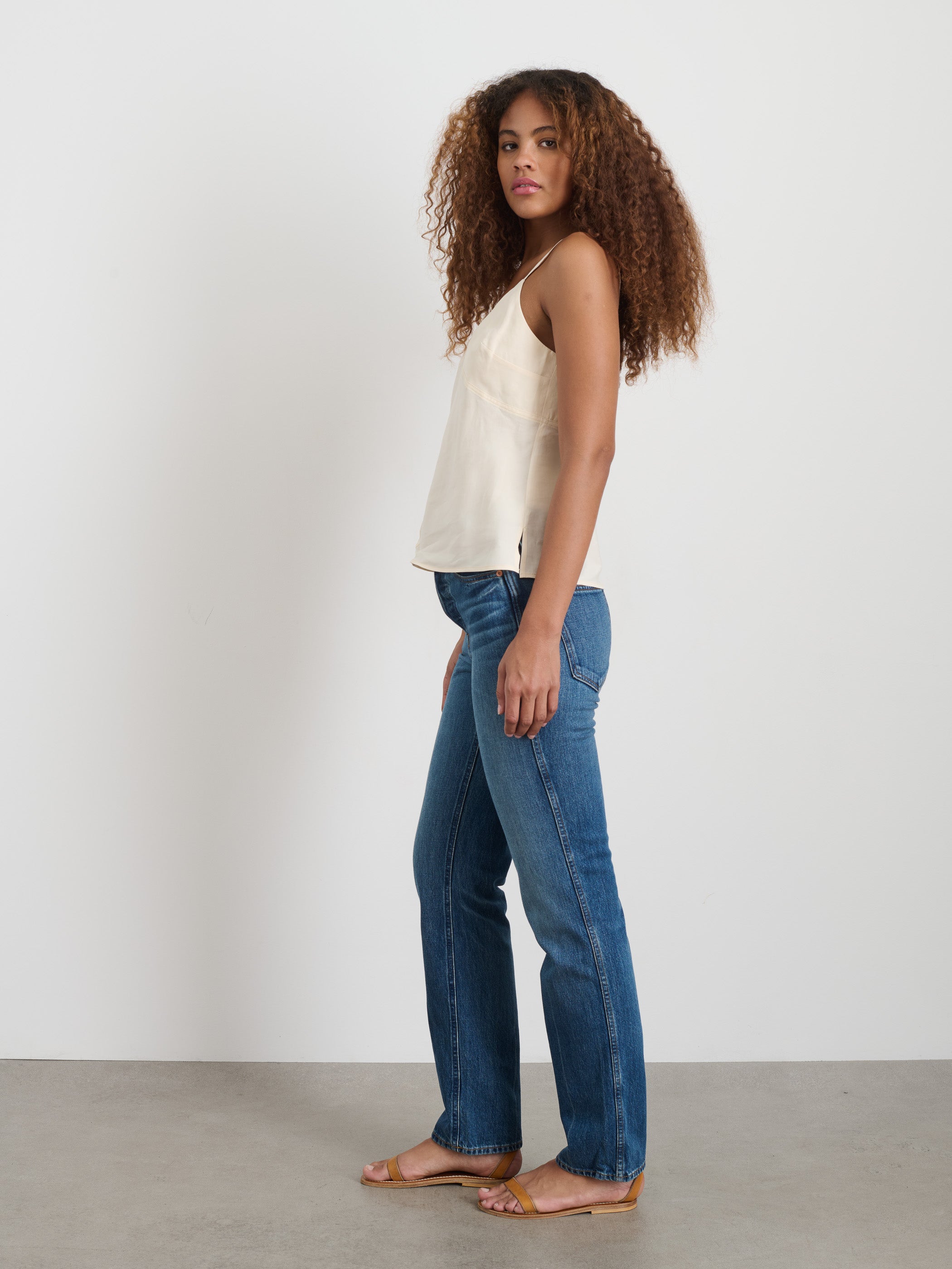 Mia Women's Cupro Top - Soft & Breathable Short Sleeve Blouse for Casual Wear & Office Outfits | Summer Fashion Essential