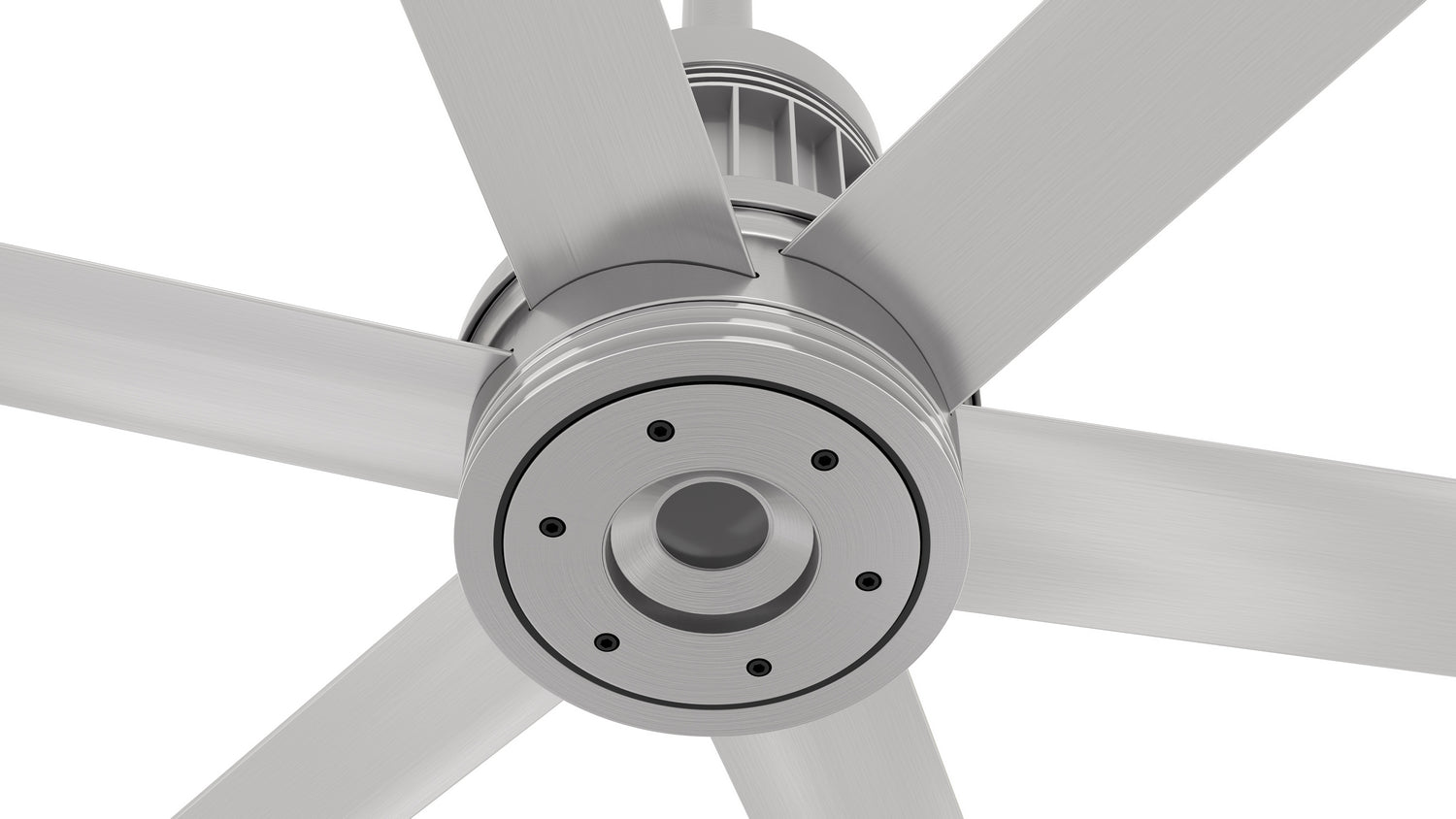 Big Ass Fans 72-Inch Ceiling Fan with Remote Control - High Velocity Airflow for Large Rooms, Warehouses & Outdoor Spaces