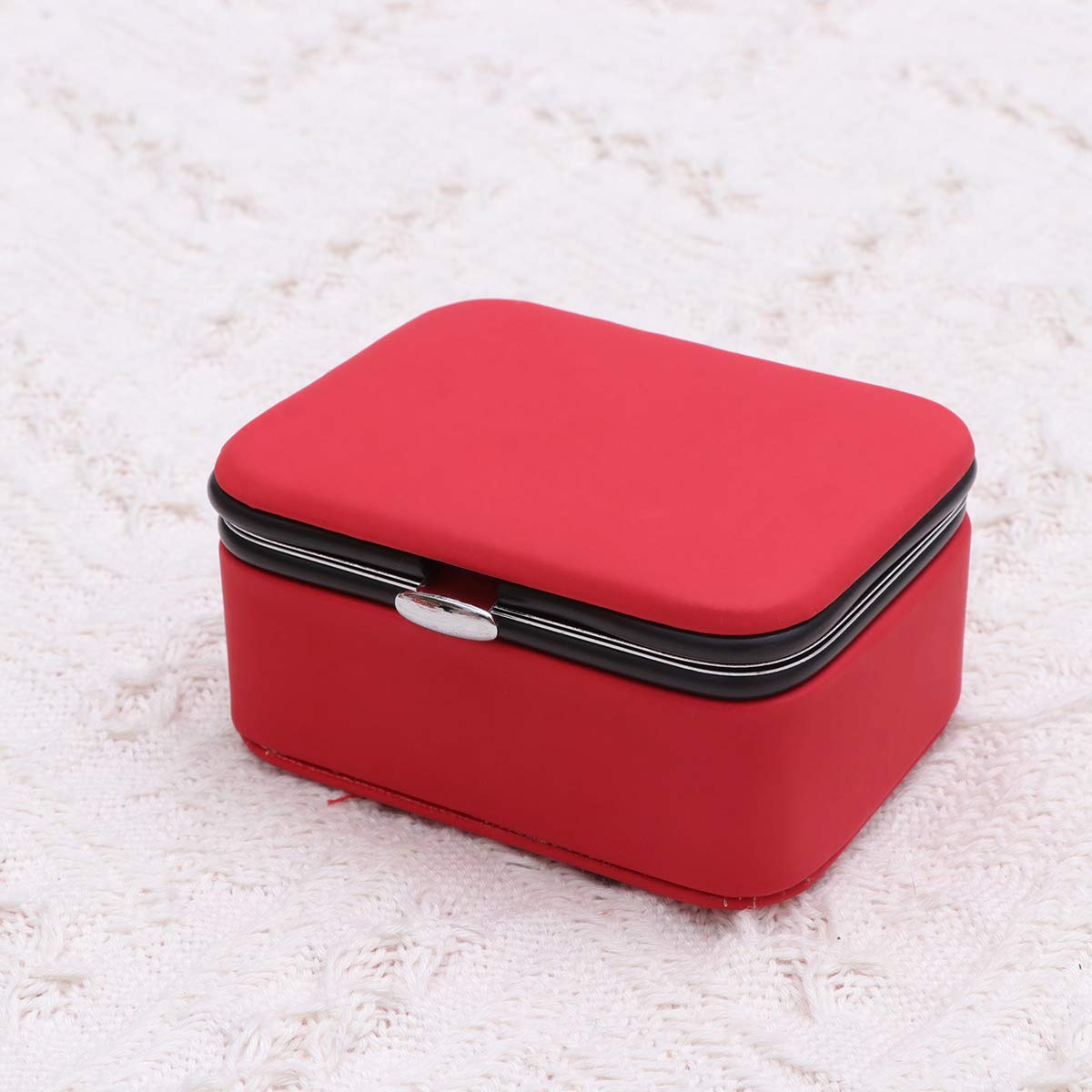 KESYOO Travel Jewelry Organizer Box - Portable Bracelet & Ring Holder Pouch for Women | Jewelry Display Tray & Storage Bag for Travel, Home, and Office Use