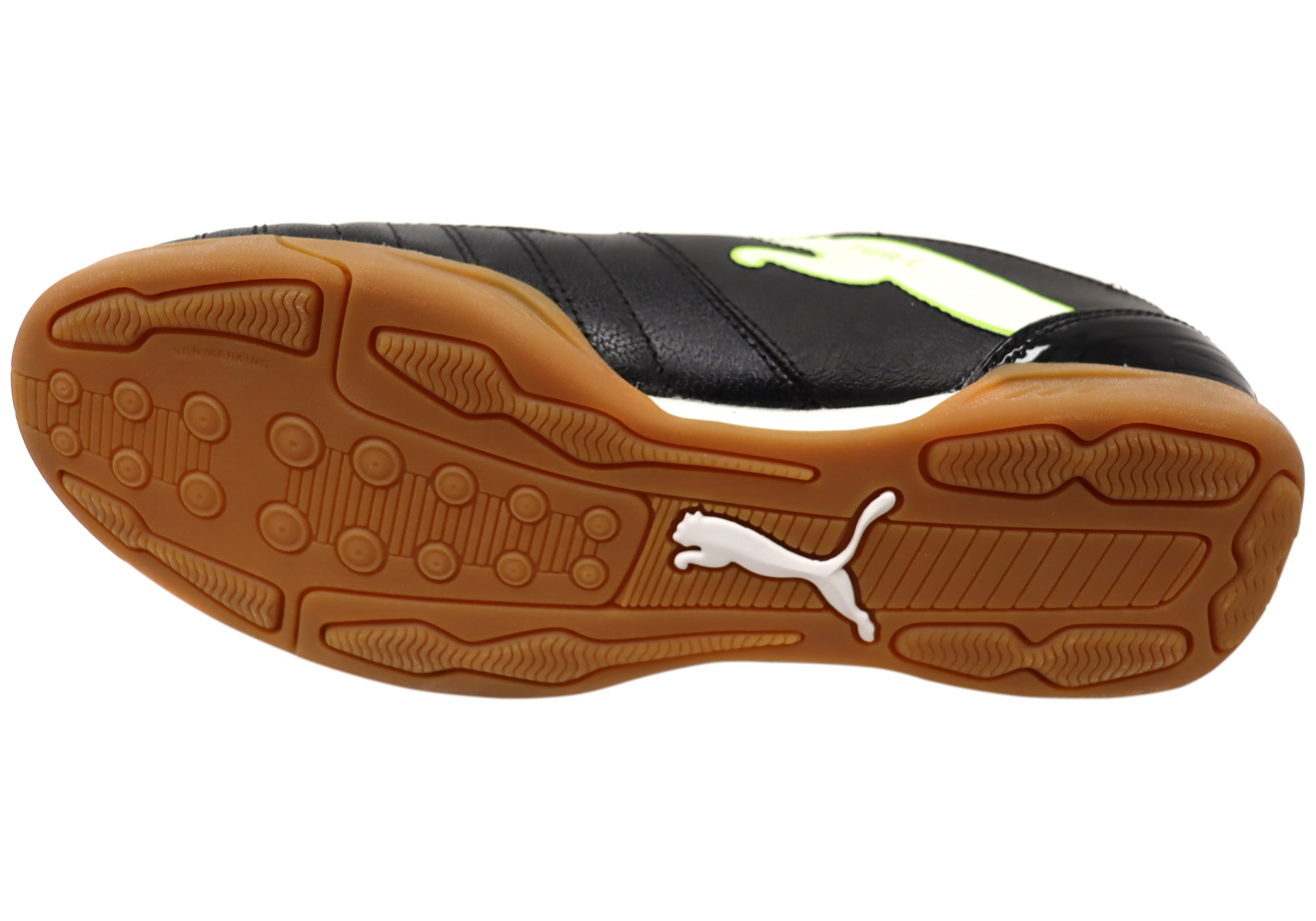 Puma Men's Powercat 3.12 IT Leather Soccer Cleats - Football Boots for Firm Ground, Comfortable Lace-Up Shoes for Training & Matches